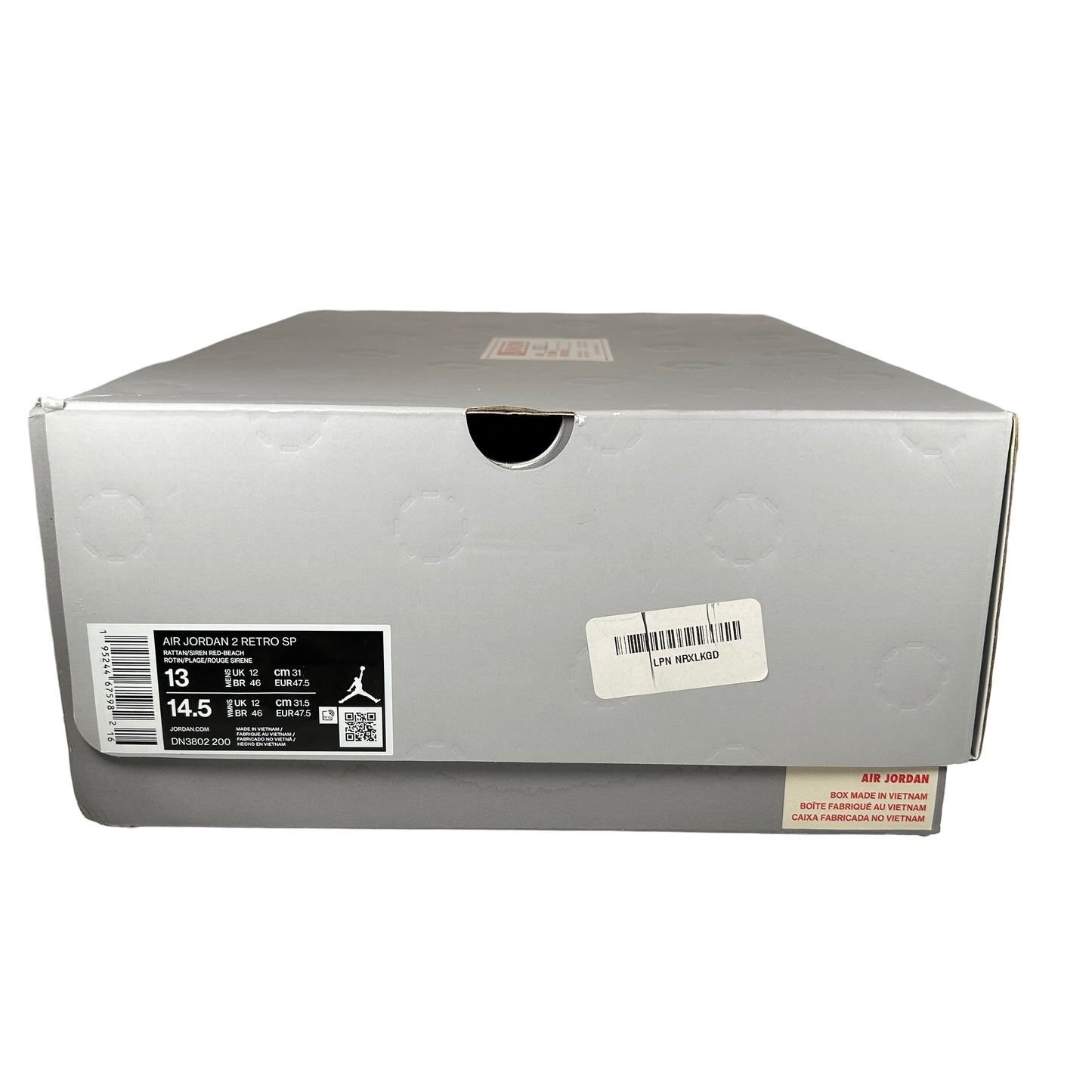DN3802 200 Jordan 2 Retro SP Union Rattan [USED] - 13 M (Used)