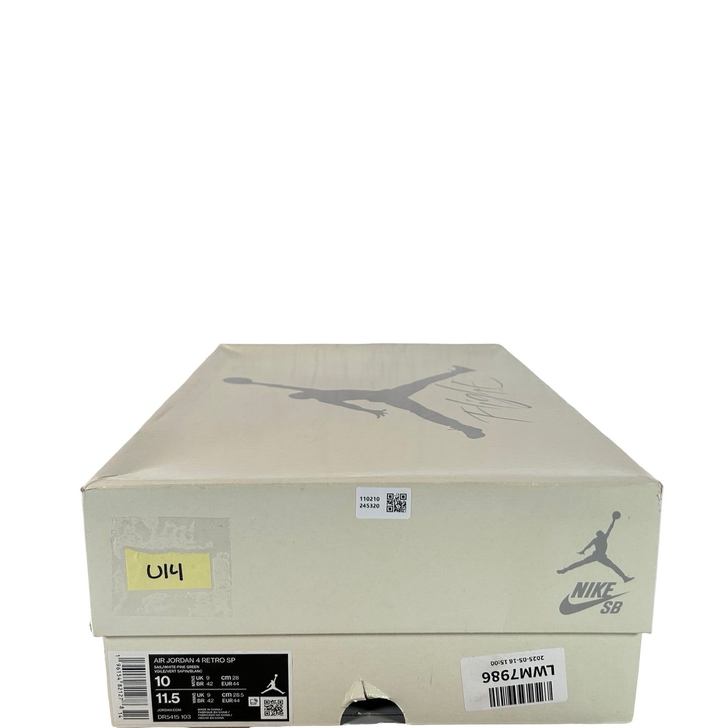 DR5415 103 Jordan 4 Retro SB Pine Green [USED] - 10 M (Used14)