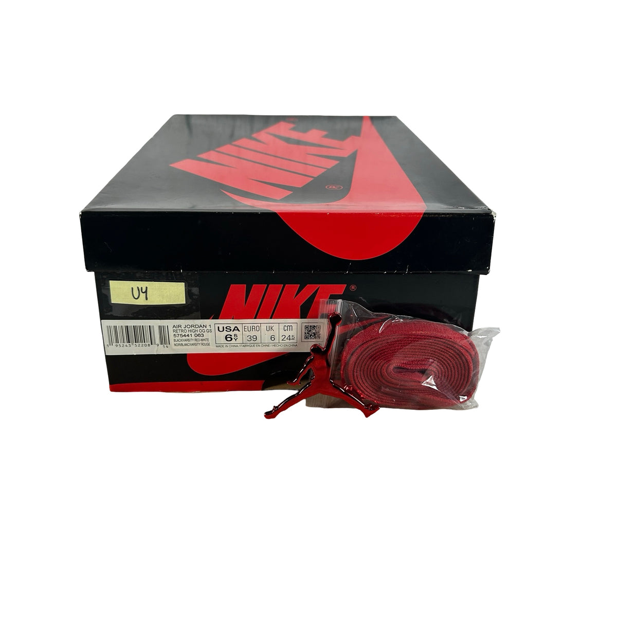 575441 063 Jordan 1 Retro High OG Patent Bred (GS) [USED] - 6.5 Y (Used4)