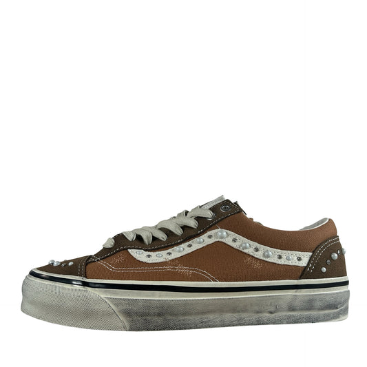 VN000E8VFST Vans LX Old Skool 36 Pearlized Pack Vintage Cocoa Brown [USED] - 9 M (Used)