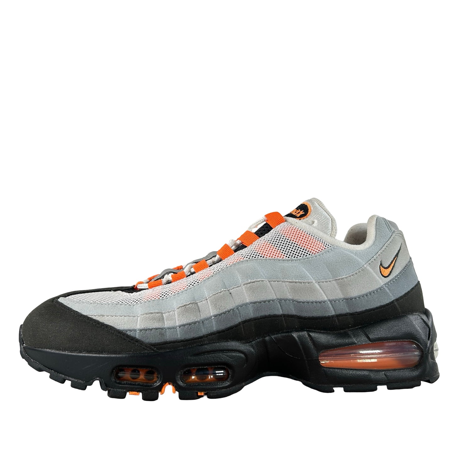 HM4740 101 Nike Air Max 95 OG Big Bubble Bright Mandarin 2.0 (2025) [USED] - 11 M (Used) (REPLACE BOX)