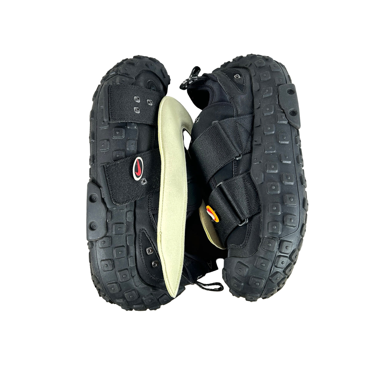 DV7164 001 Nike CPFM Air Flea 2 Black Alabaster [USED] - 8 M (Used)