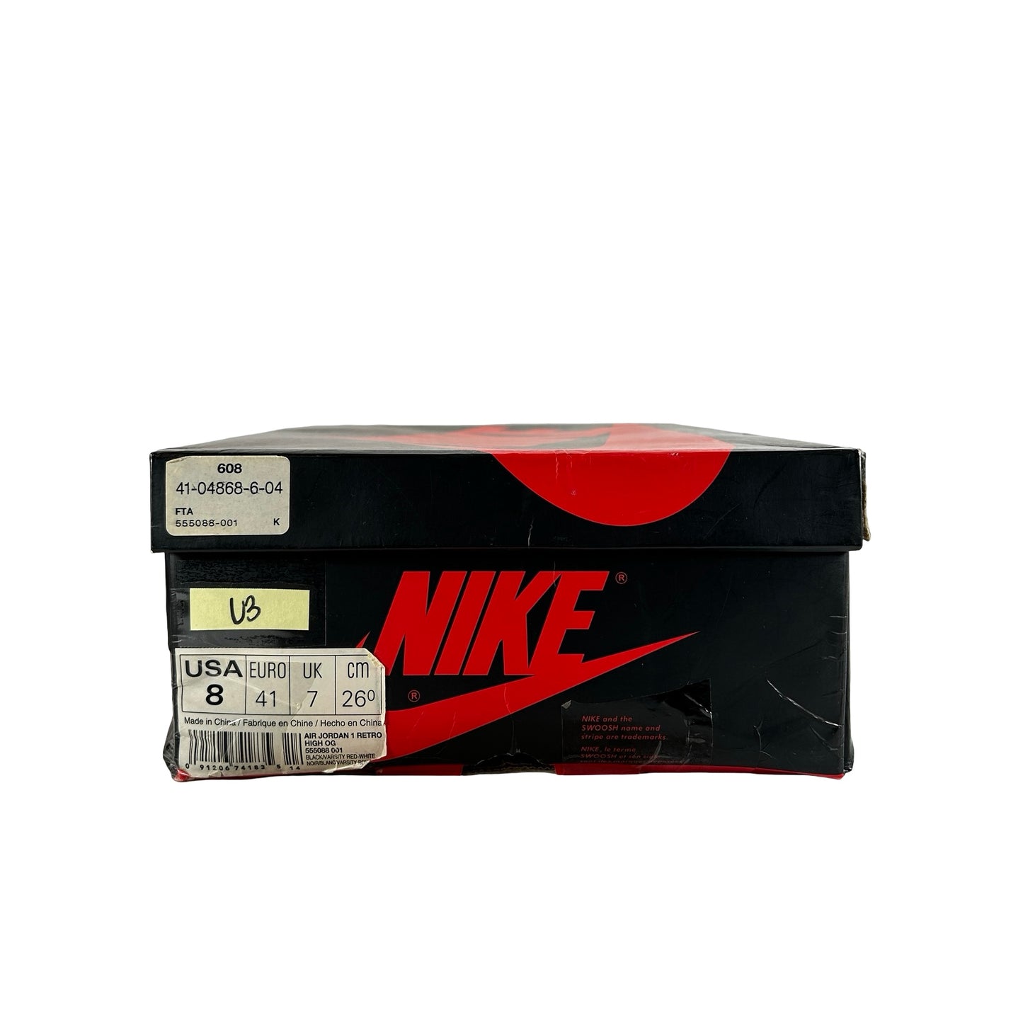 555088 001 Jordan 1 Retro High Bred Banned (2016) [USED] - 8 M (Used3)