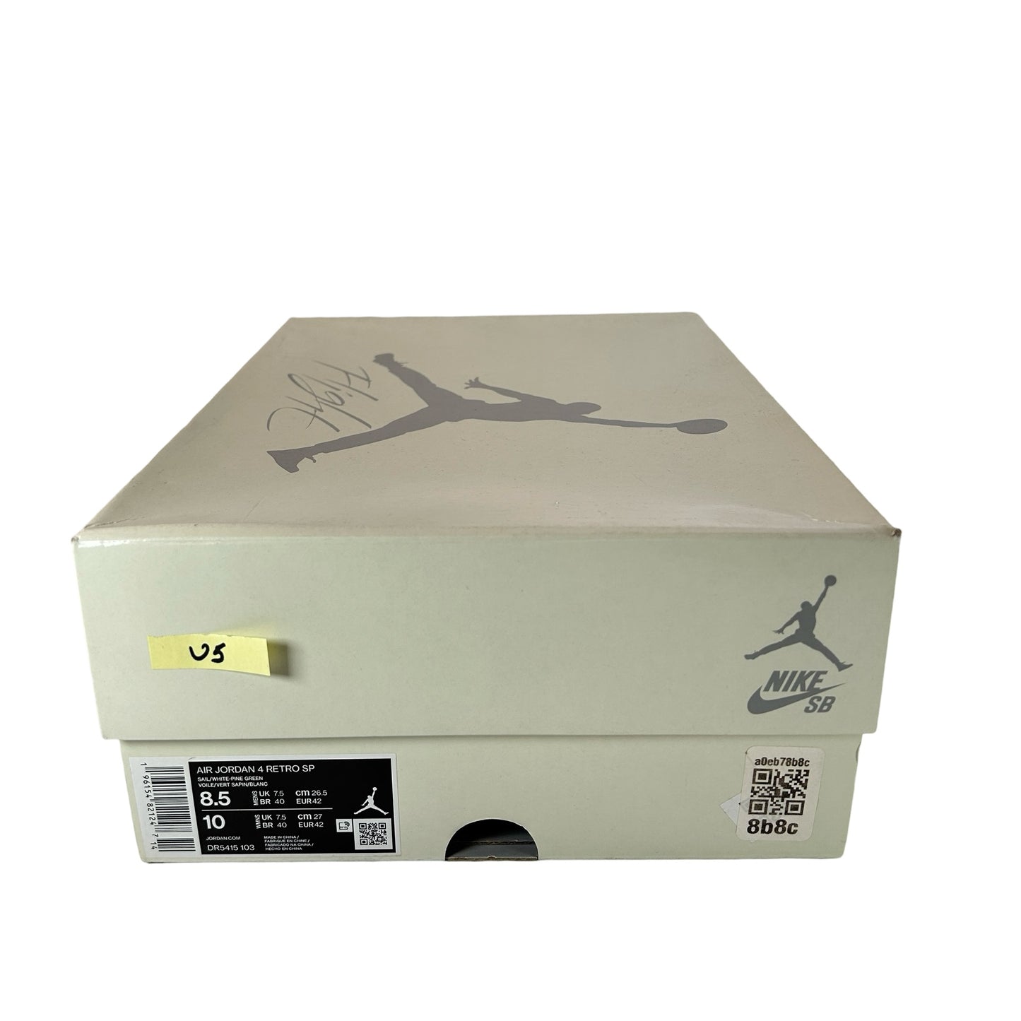 DR5415 103 Jordan 4 Retro SB Pine Green [USED] - 8.5 M (Used5)