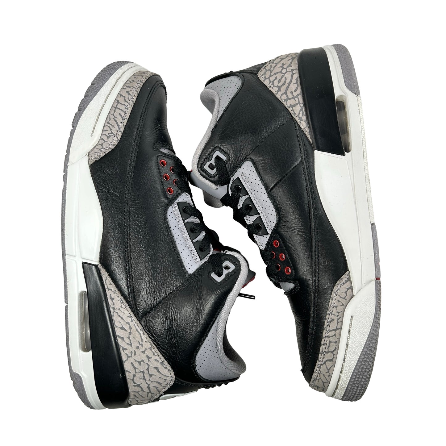 DN3707 010 Jordan 3 Retro Black Cement Reimagined (2024) [USED] - 9.5 M (Used3)