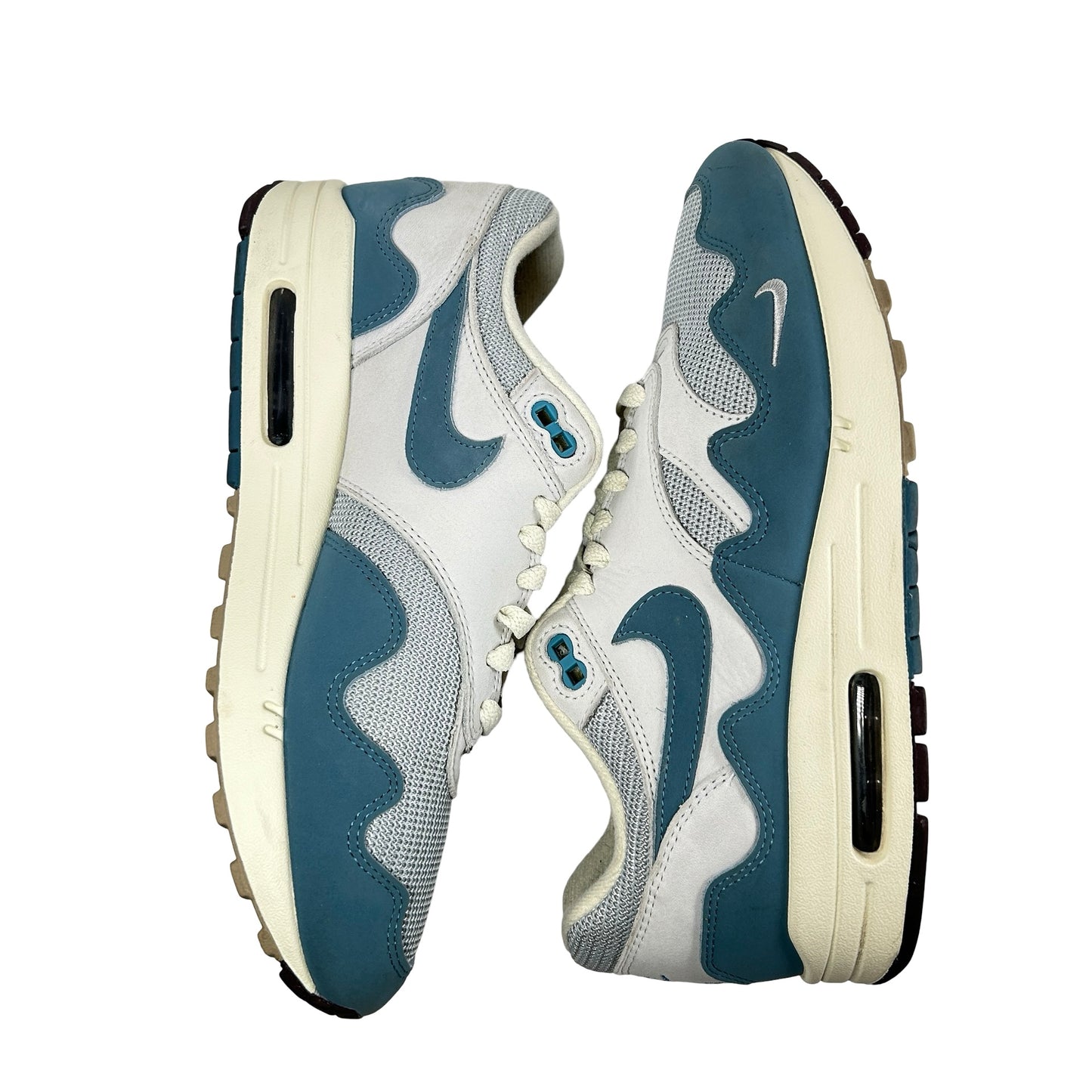 DH1348 004 Nike Air Max 1 Patta Waves Noise Aqua [USED] - 8.5 M (Used) (No Box)