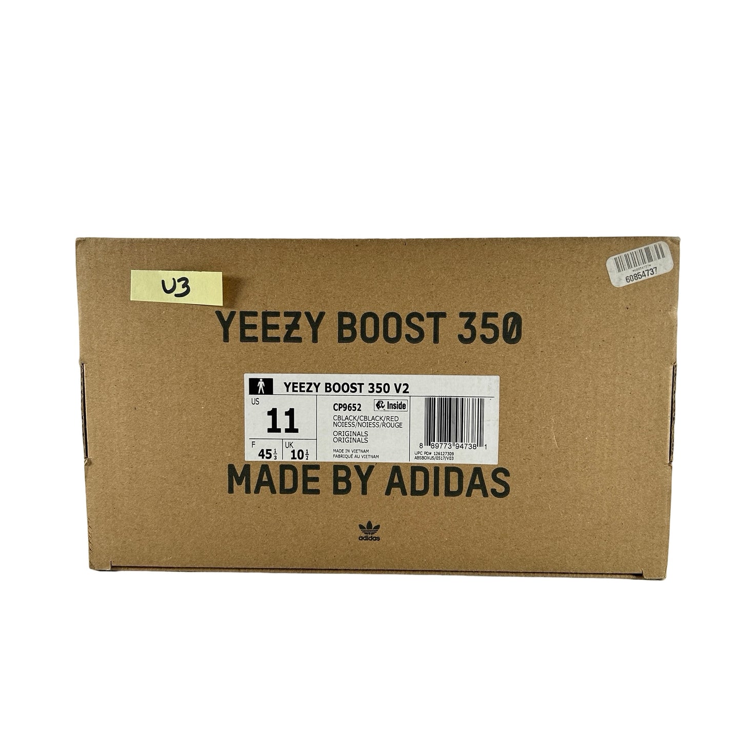 CP9652 Yeezy 350 V2 Bred [USED] - 11 M (Used3)