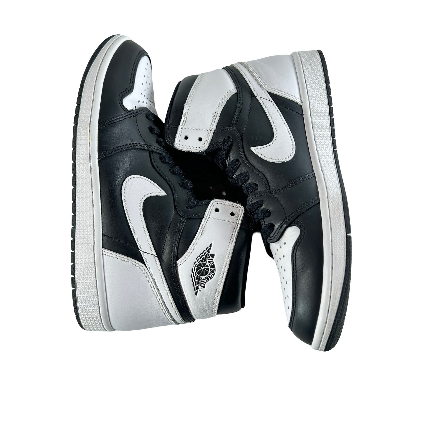 DZ5485 010 Jordan 1 Retro High OG Black White [USED] - 8 M (Used) (No Box)