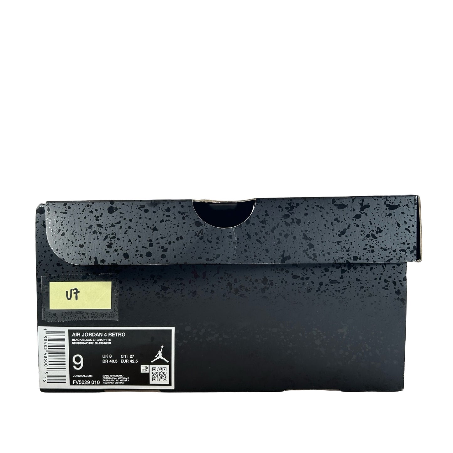 FV5029 010 Jordan 4 Retro Black Cat (2025) [USED] - 9 M (Used7)