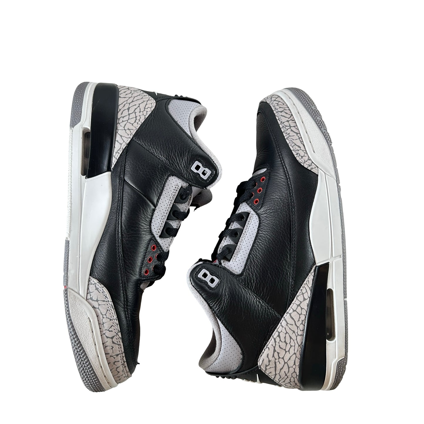 DN3707 010 Jordan 3 Retro OG Black Cement (2024) [USED] - 10.5 M (Used21)