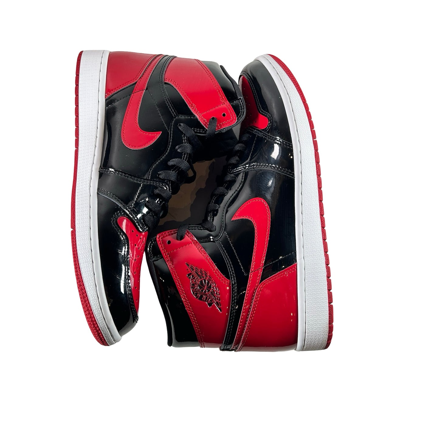 555088 063 Jordan 1 Retro High OG Patent Bred [USED] - 12 M (VNDS)