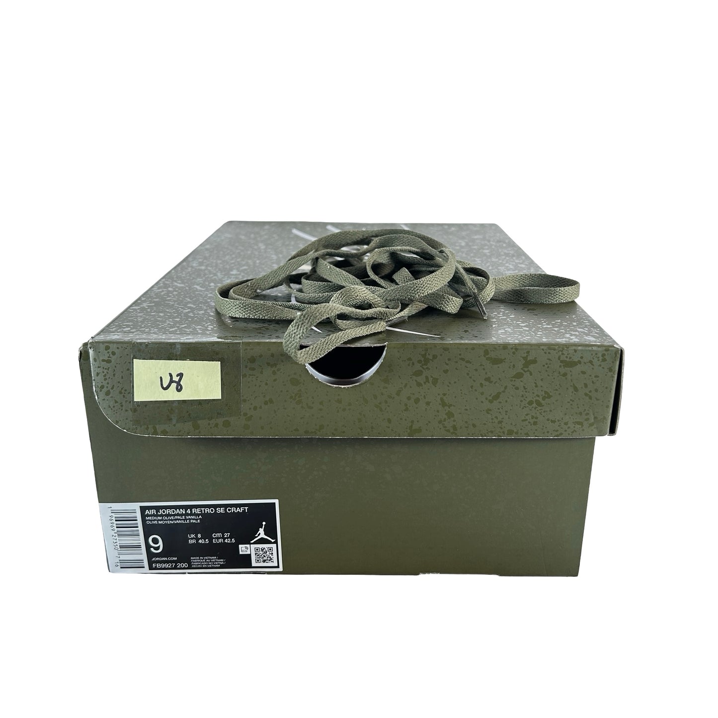 FB9927 200 Air Jordan 4 Craft Medium Olive [USED] - 9 M (Used8)