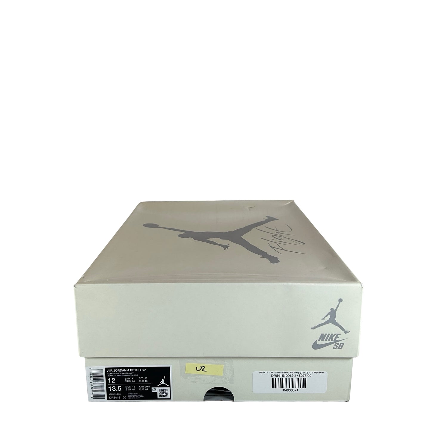 DR5415 100 Jordan 4 Retro SB Navy [USED] - 12 M (Used2)