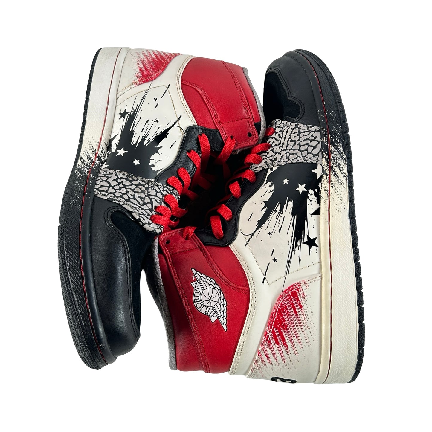 464803 001 Jordan 1 Retro Dave White Wings for the Future [USED] - 11 M (Used) (No Box)