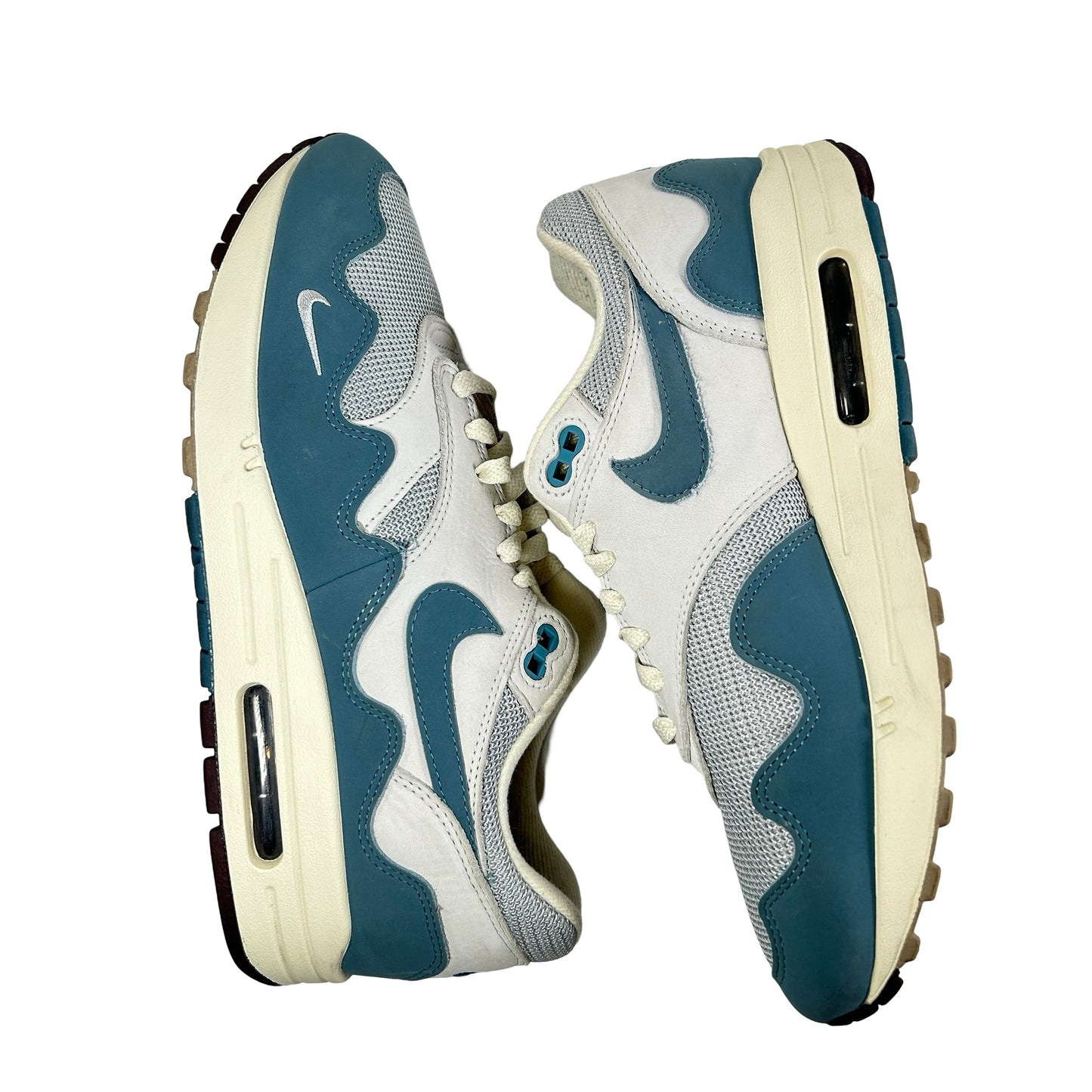 DH1348 004 Nike Air Max 1 Patta Waves Noise Aqua [USED] - 8.5 M (Used) (No Box)