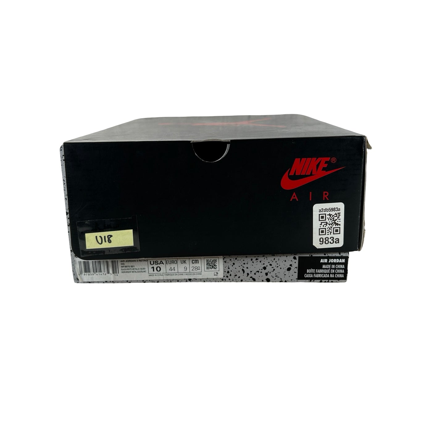 HF3975 001 Jordan 5 Retro OG Black Metallic Reimagined [USED] - 10 M (Used18)