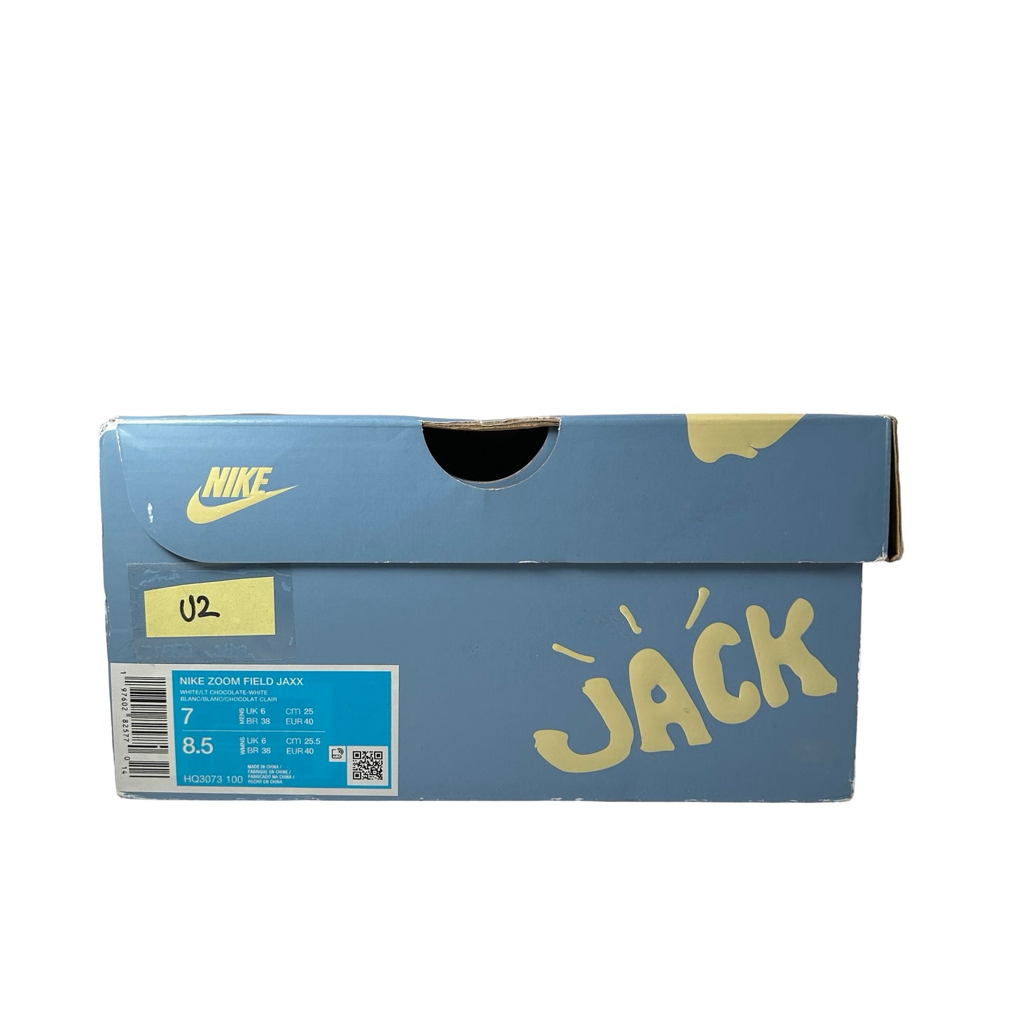 HQ3073 100 Nike Zoom Field Jaxx Travis Scott Light Chocolate [USED] - 7 M (Used2)