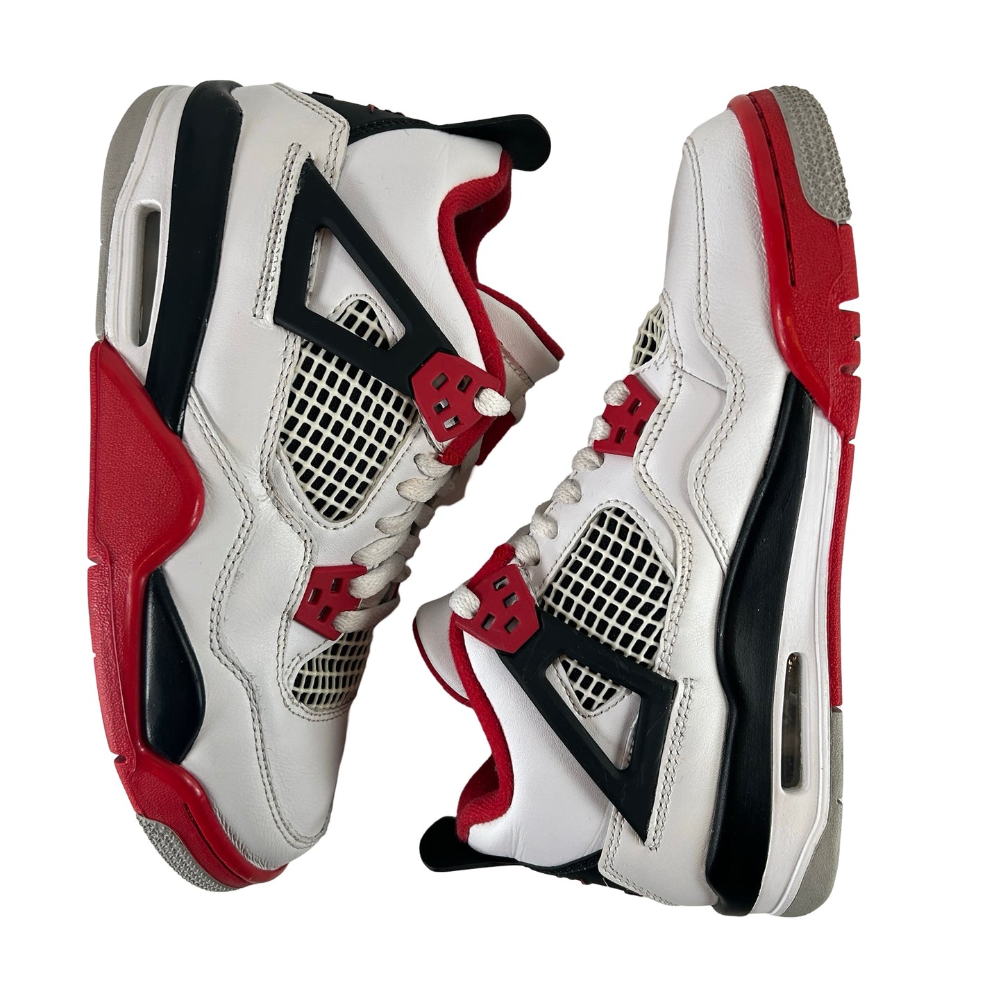 408452 160 Jordan 4 Retro Fire Red (2020) (GS) [USED] - 5 Y (Used)