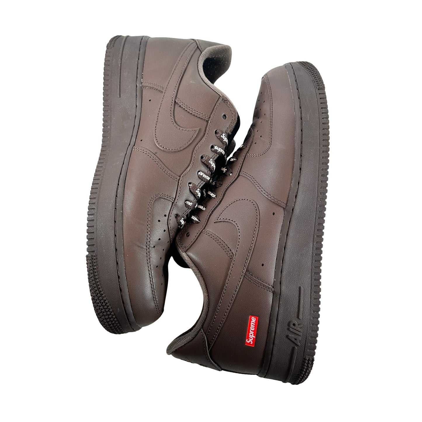 CU9225 200 Nike Air Force 1 Low Supreme Baroque Brown [USED] - 11 M (Used)