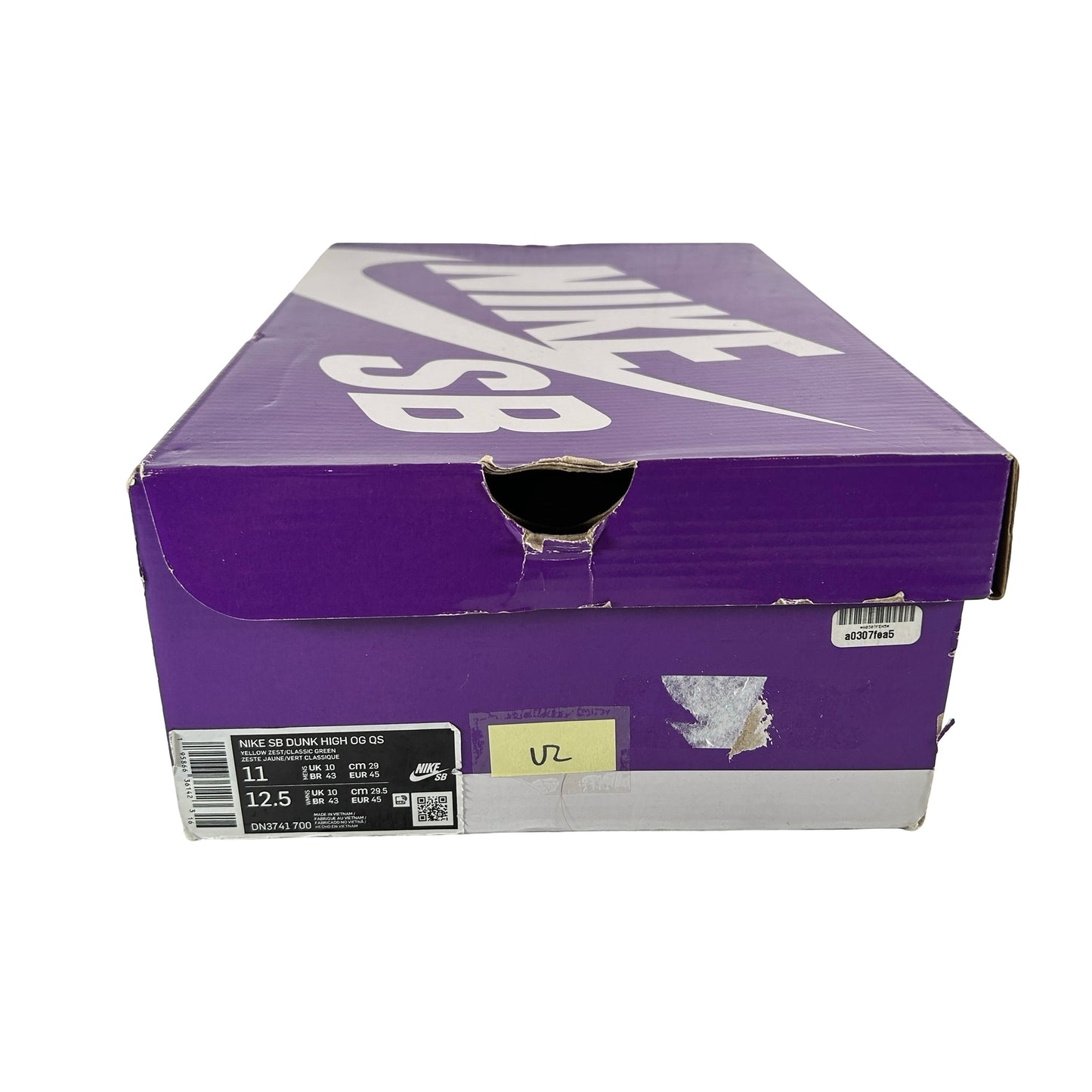 DN3741 700 Nike SB Dunk High Supreme By Any Means Brazil [USED] - 11 M (Used2)