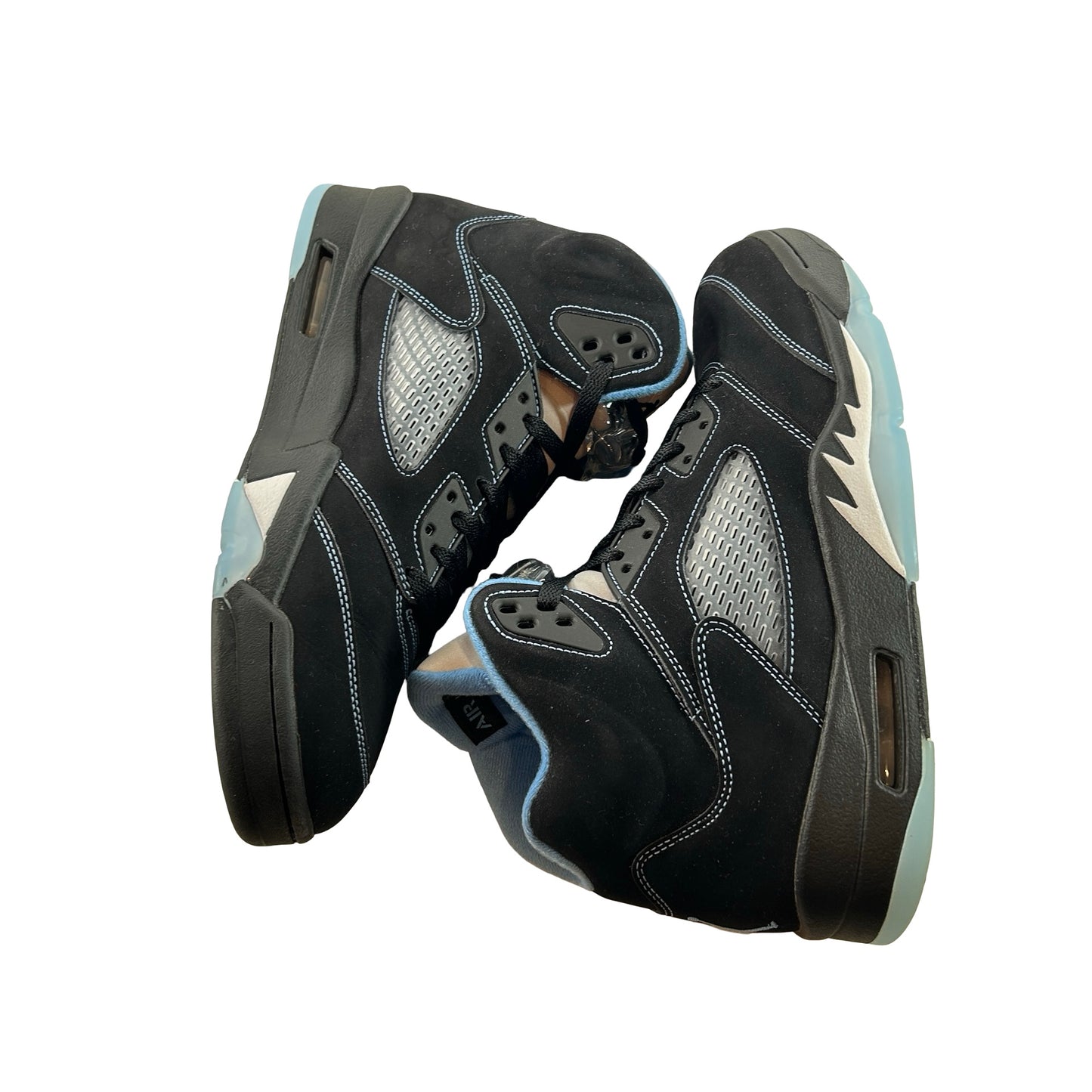 DD0587 008 Jordan 5 Retro Black University Blue (2026) [USED] - 10 M (Used2)