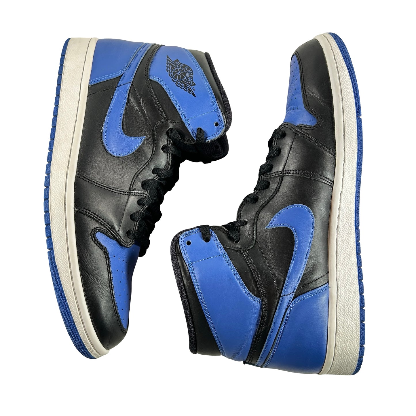 555088 085 Jordan 1 Retro Black Royal Blue (2013) [USED] - 12 M (Used)