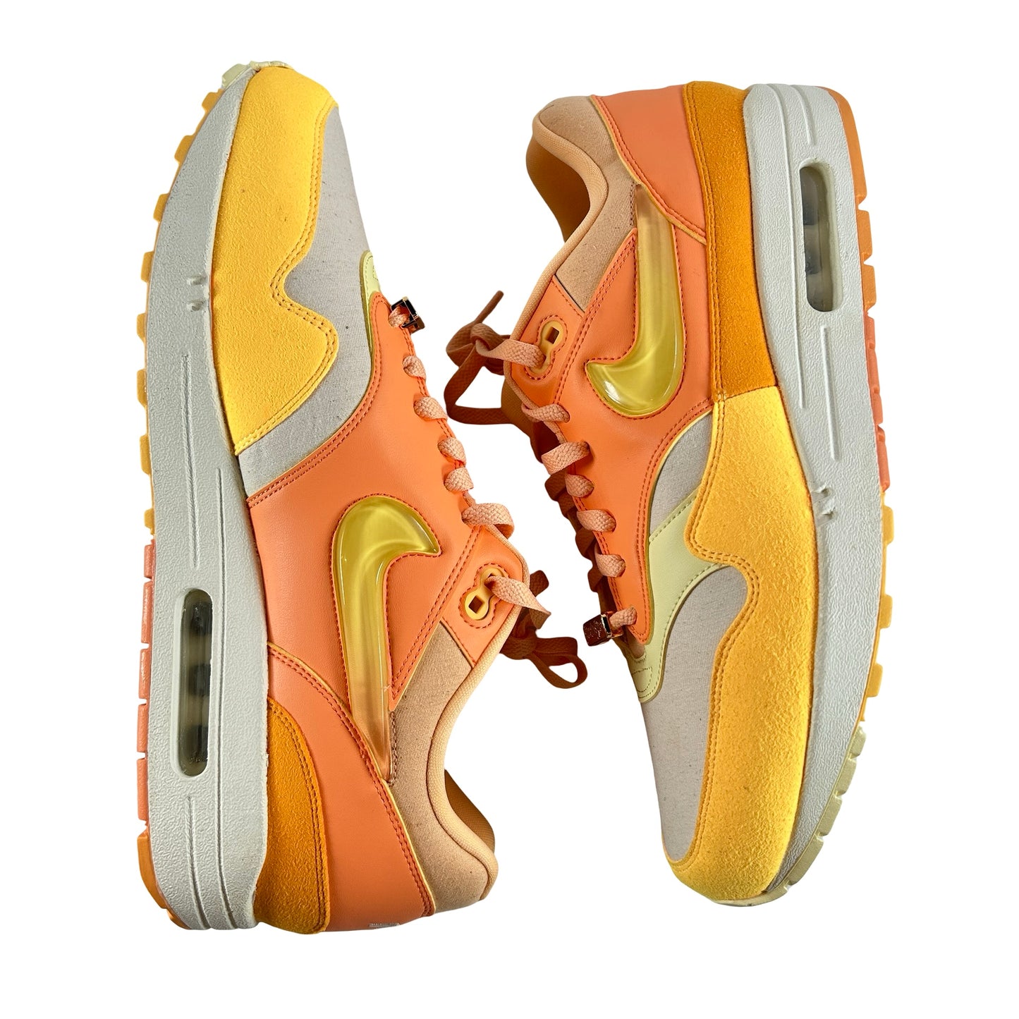 FD6955 800 Nike Air Max 1 Puerto Rico Orange Frost [CONDITIONAL] - 11.5 M (Marks on Right Shoe)