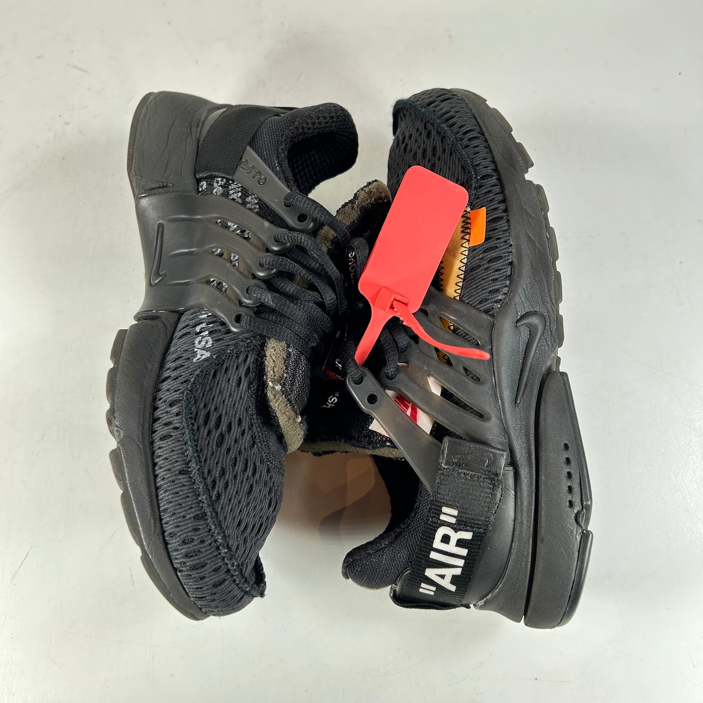 AA3830 002 Nike Air Presto Off-White Black [USED] - 6 M (Used) (No Box)