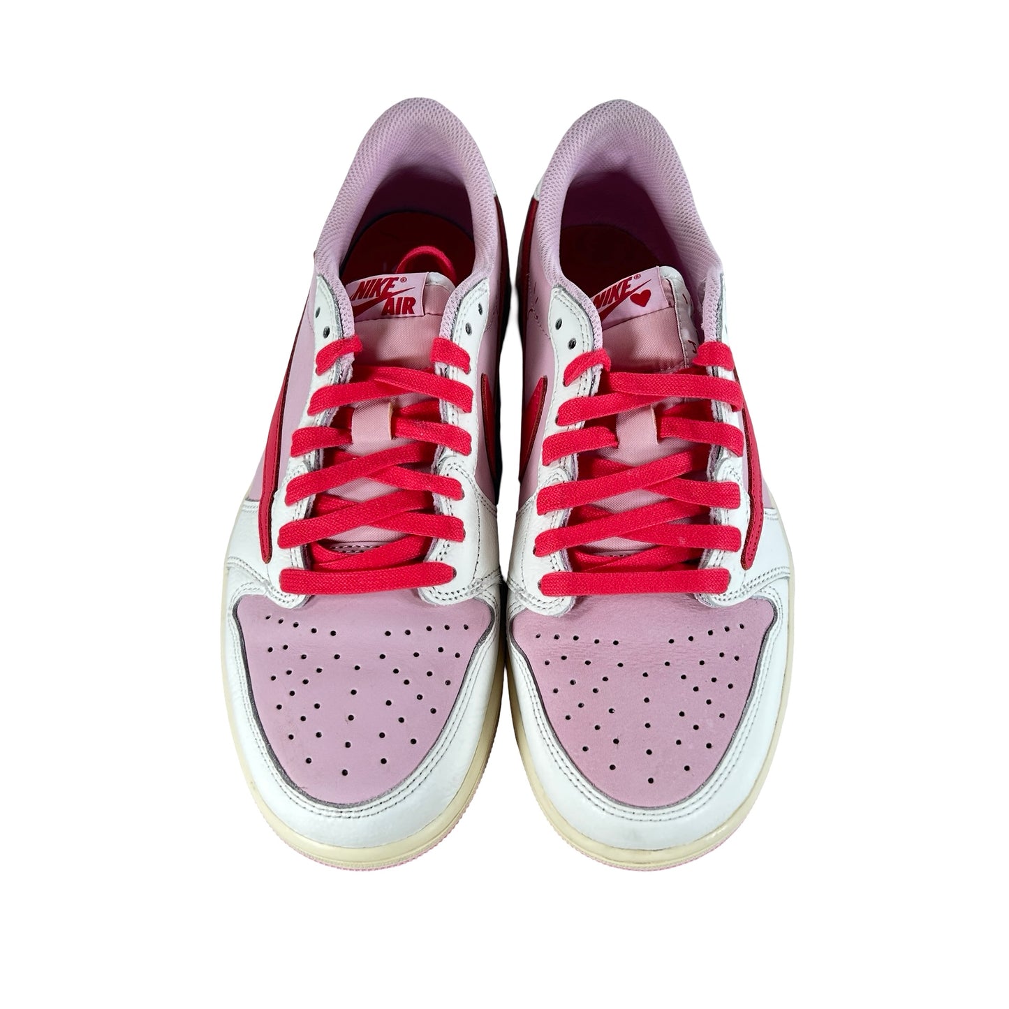 IQ7604 101 Jordan 1 Retro Low OG SP Travis Scott Sail Tropical Pink [USED] - 9.5 M (Used2)