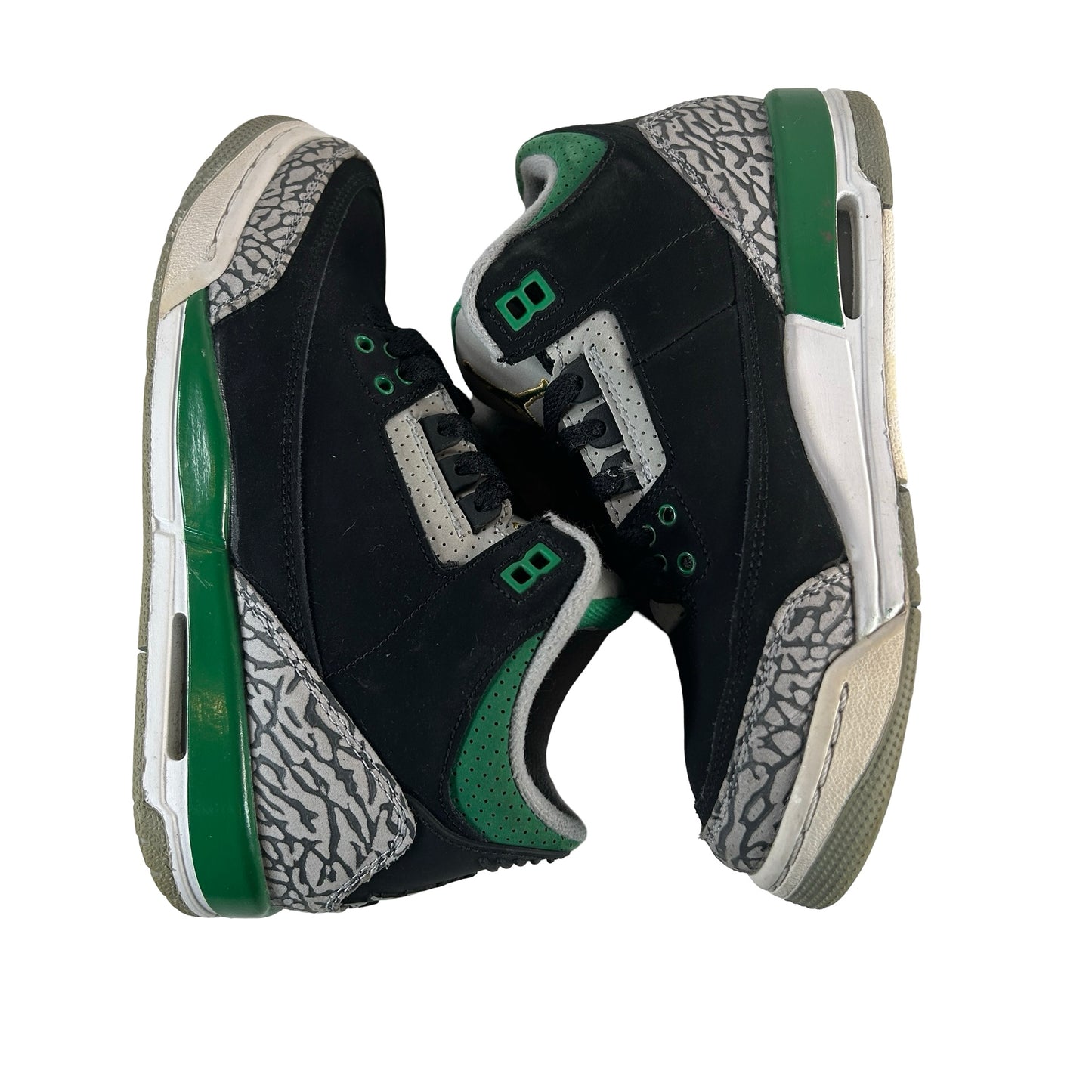 398614 030 Jordan 3 Retro Pine Green (GS) [USED] - 4.5 Y (Used) (No Box)
