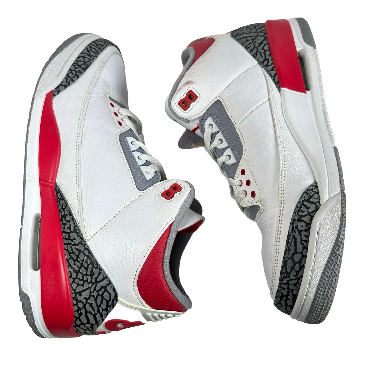 DN3707 160 Jordan 3 Retro Fire Red (2022) [USED] - 11.5 M (Used) (No Box)