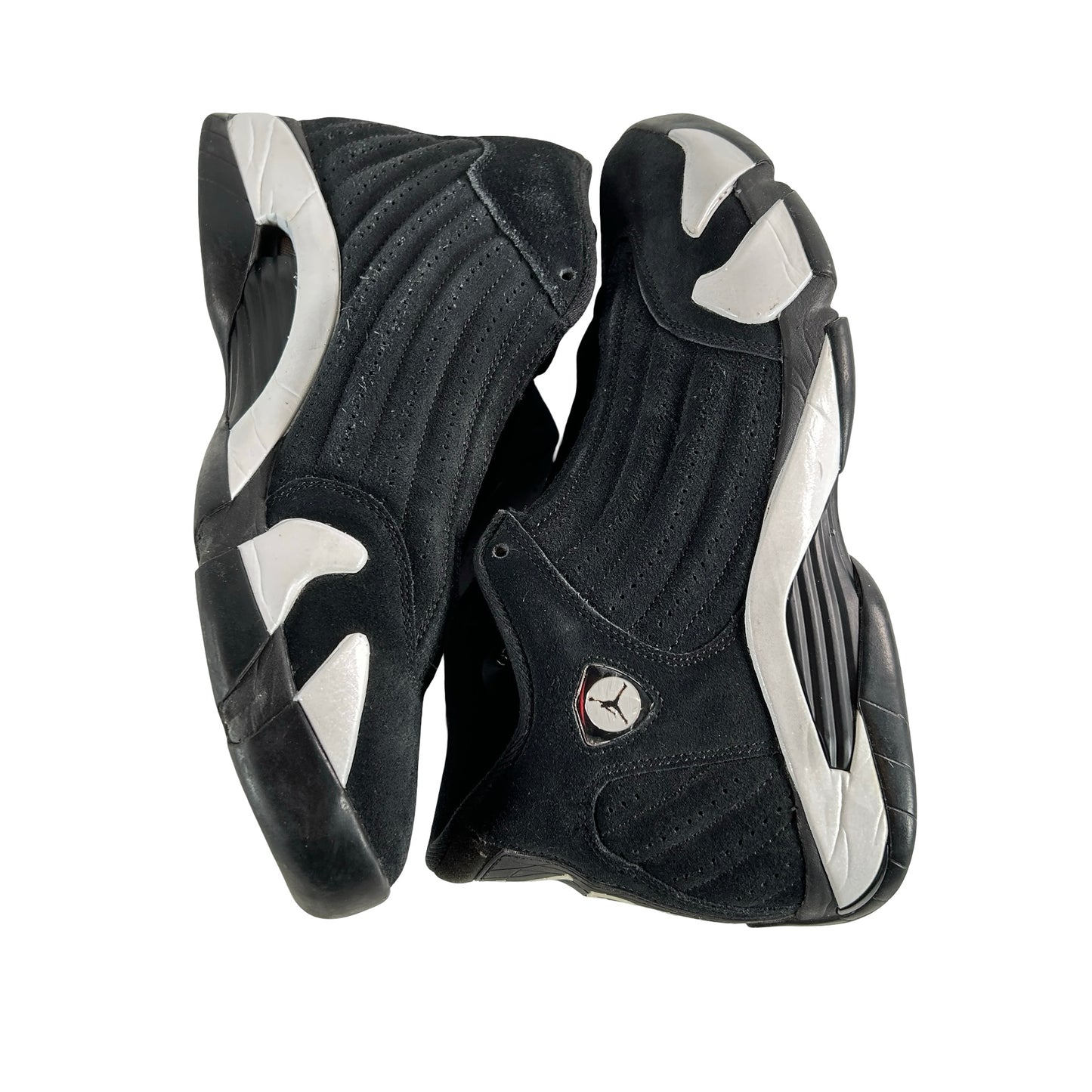 487471 016 Jordan 14 Retro Black White [USED] - 11.5 M (Used)