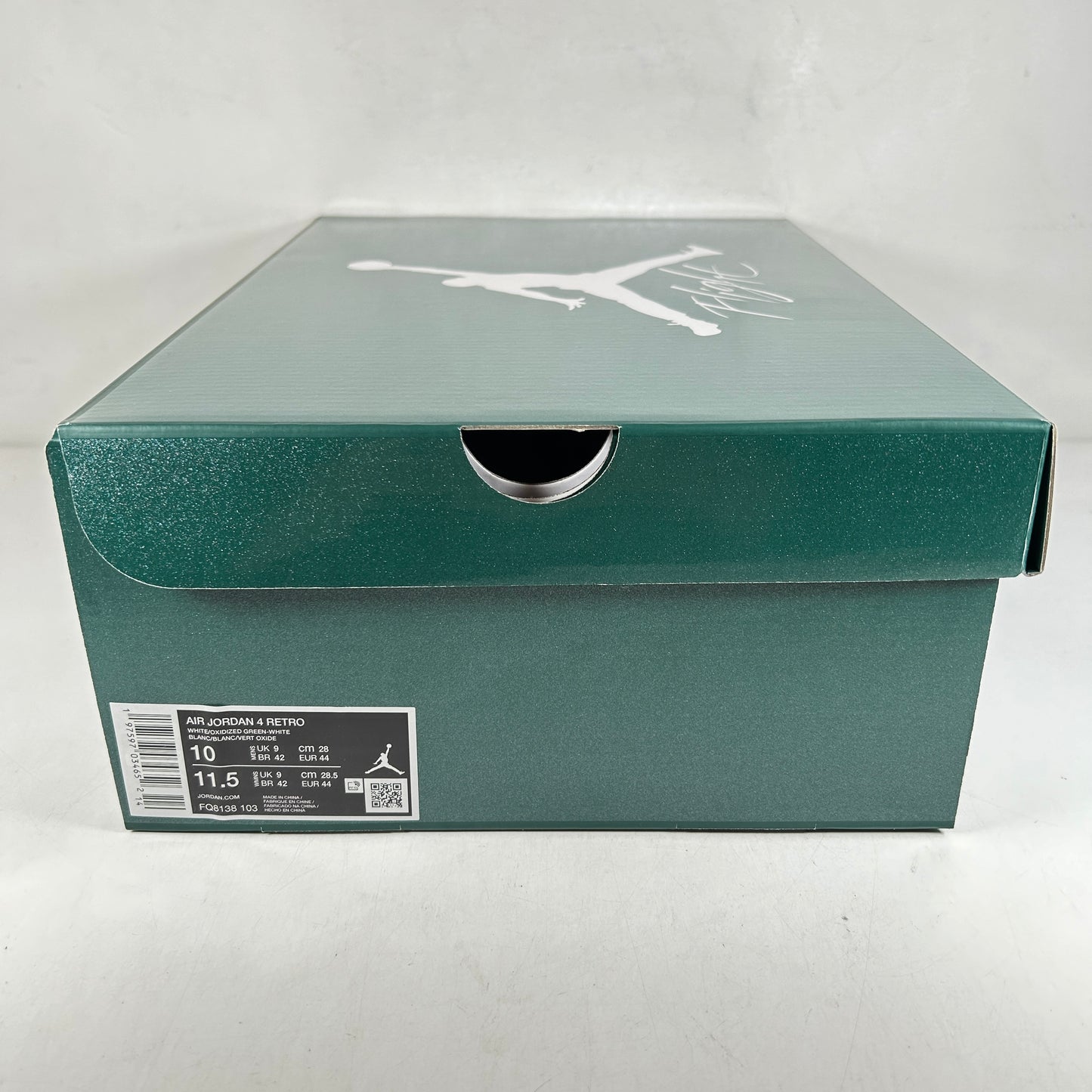 FQ8138 103 Jordan 4 Retro Oxidized Green [USED] - 10 M (Used3)