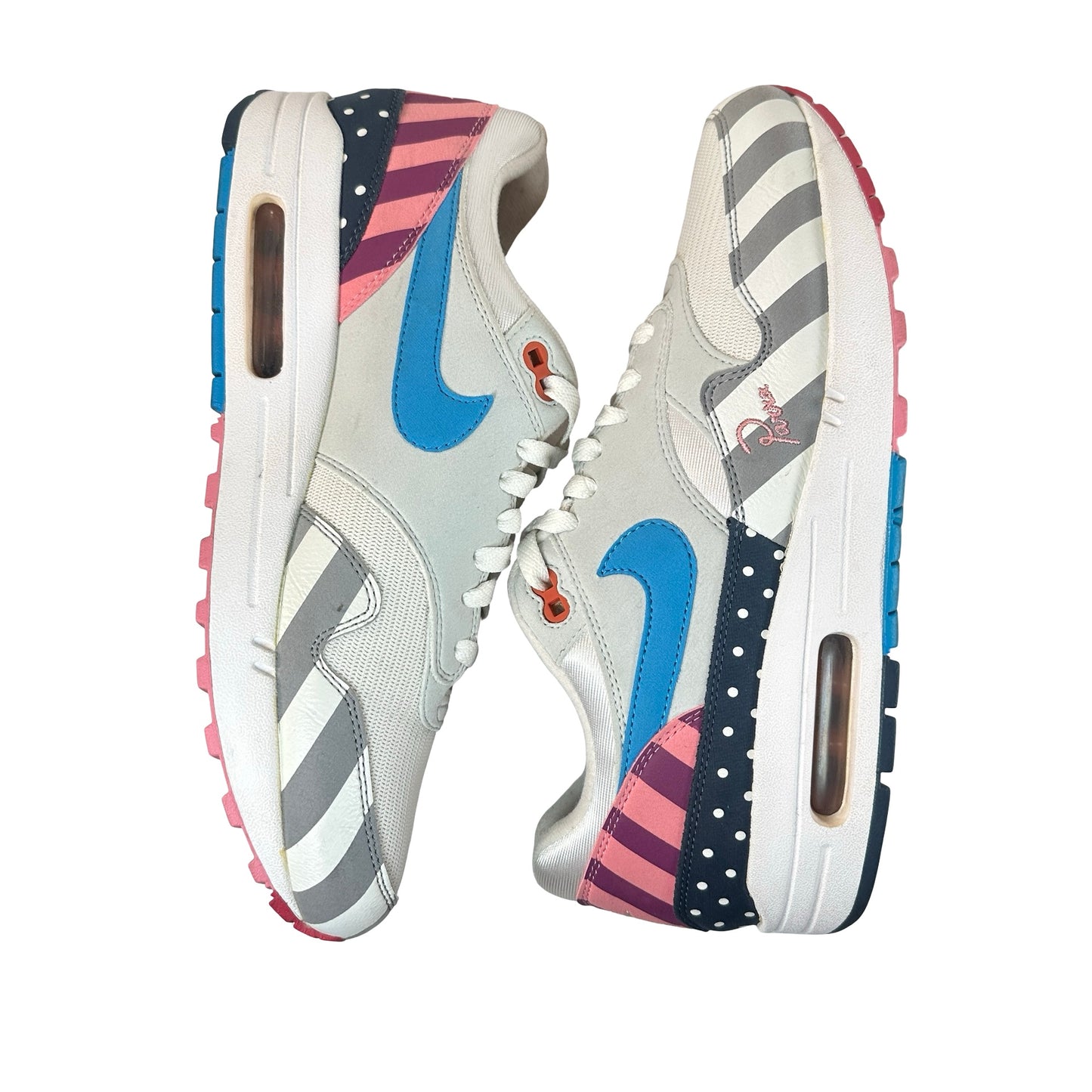 AT3057 100 Nike Air Max 1 Parra (2018) [USED] - 9.5 M (Used) (No Box)