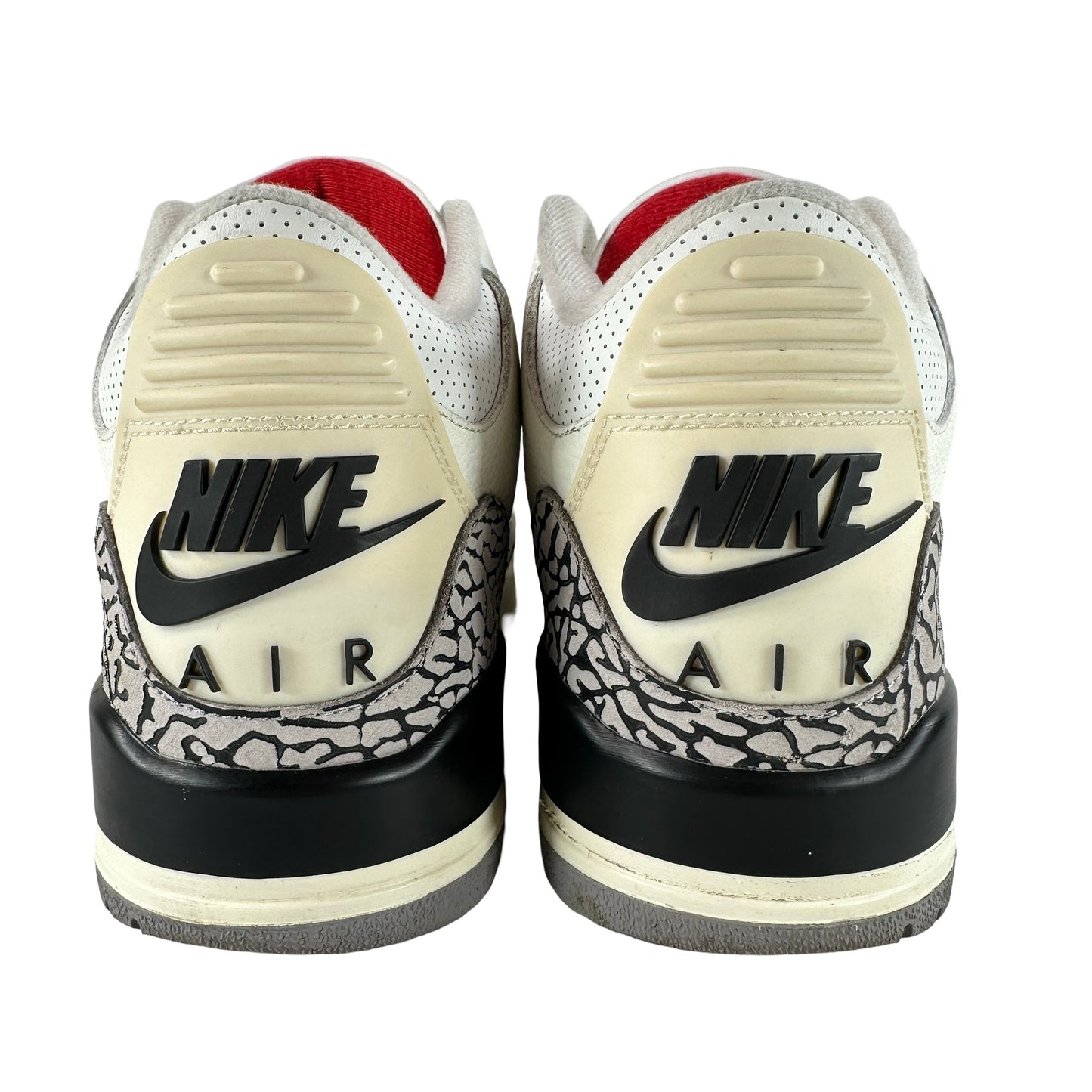 DN3707 100 Jordan 3 Retro White Cement Reimagined [USED] - 9.5 M (Used2) (No Box2)