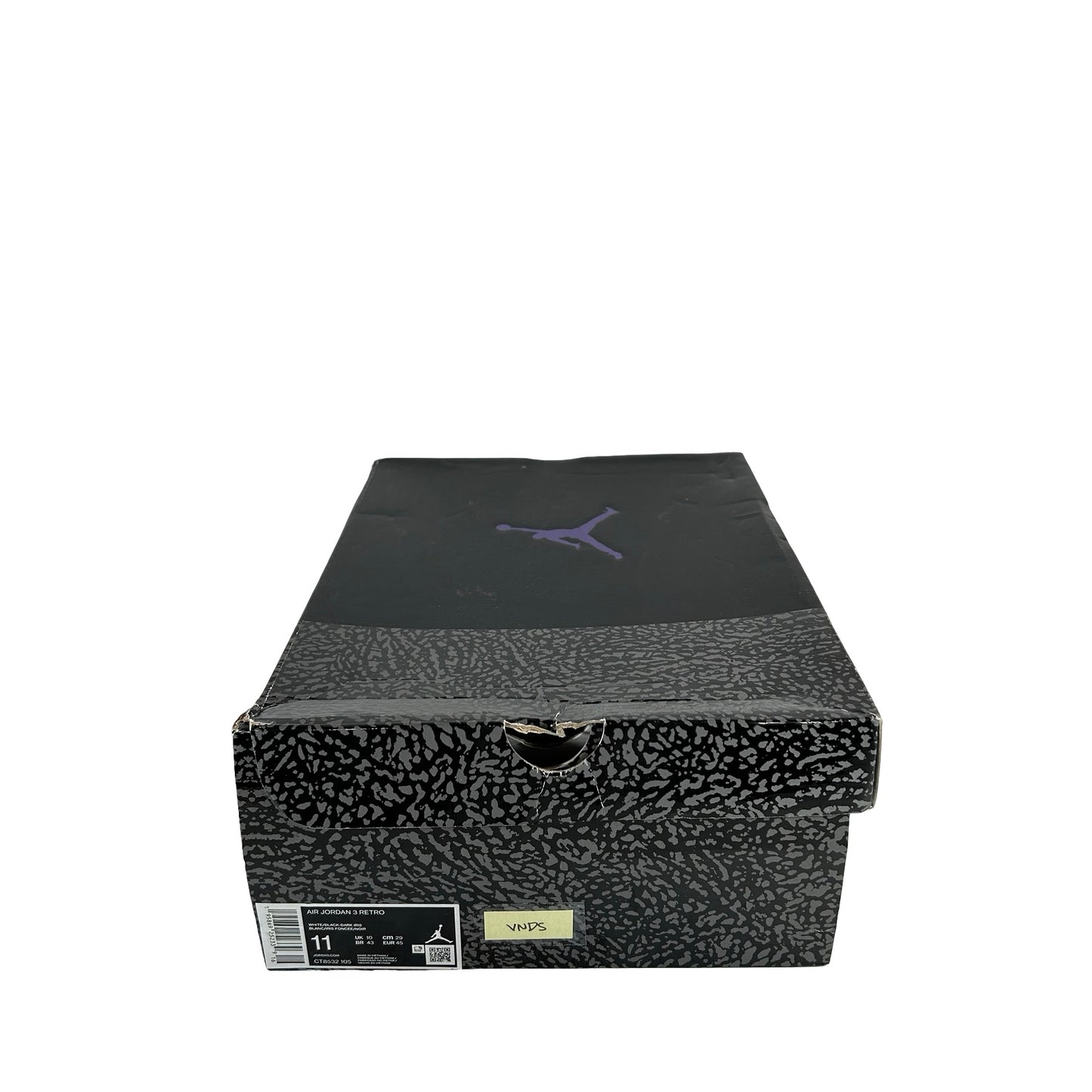 CT8532 105 Jordan 3 Retro Dark Iris [USED] - 11 M (VNDS)