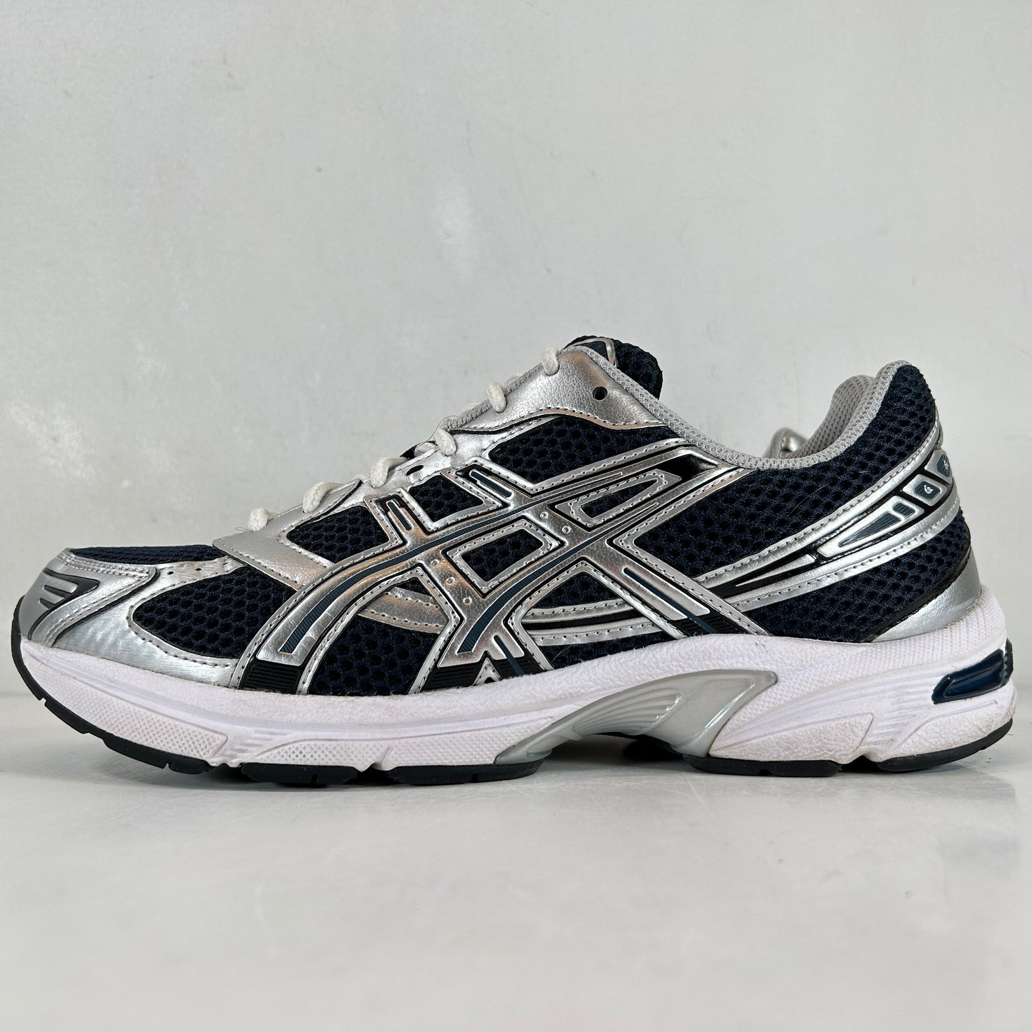 1201A256 400 ASICS Gel-1130 French Blue Pure Silver [USED] - 9.5 M (Used) (No Box)