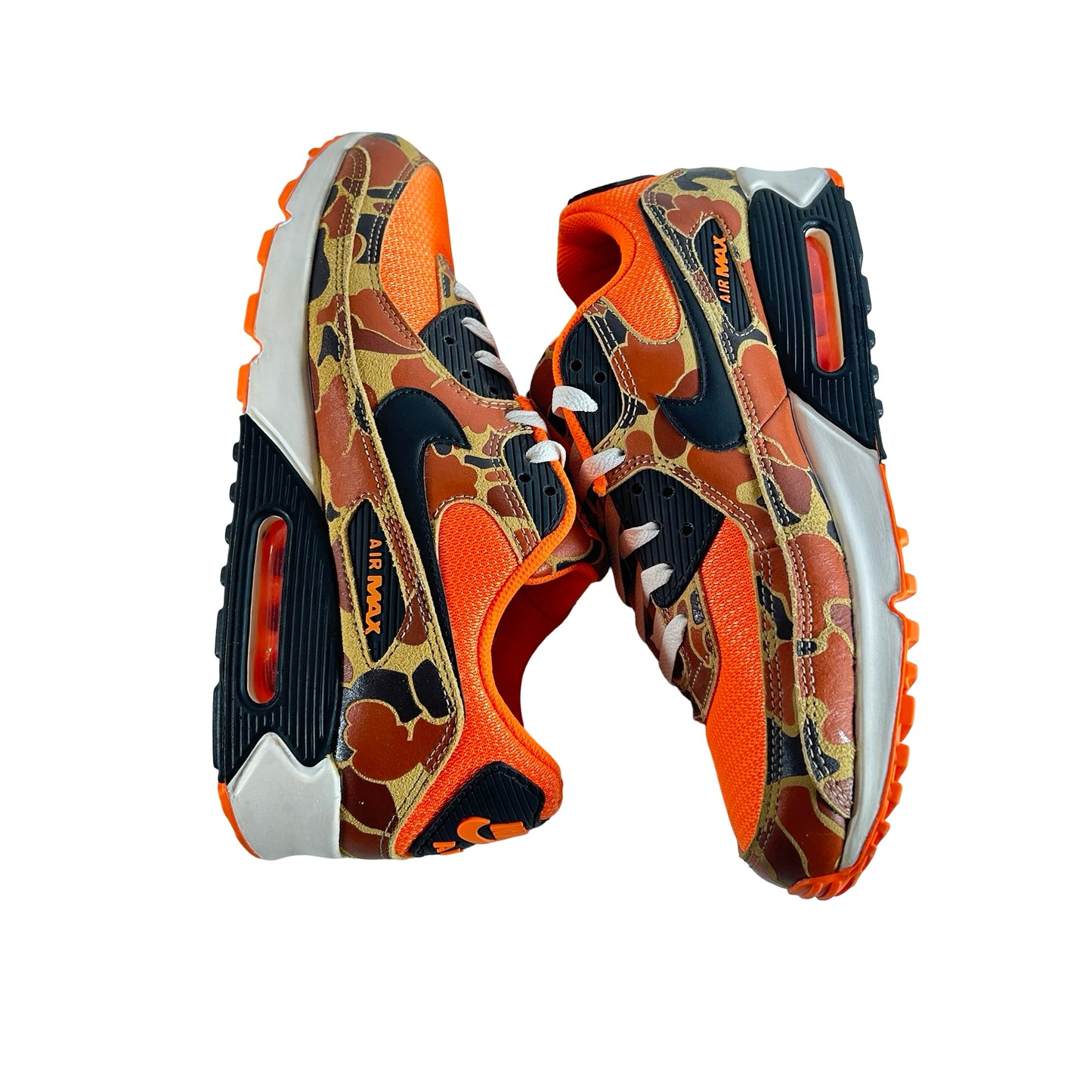 CW4039 800  Nike Air Max 90 Duck Camo Orange [USED] - 11 M (Used) (No Box)
