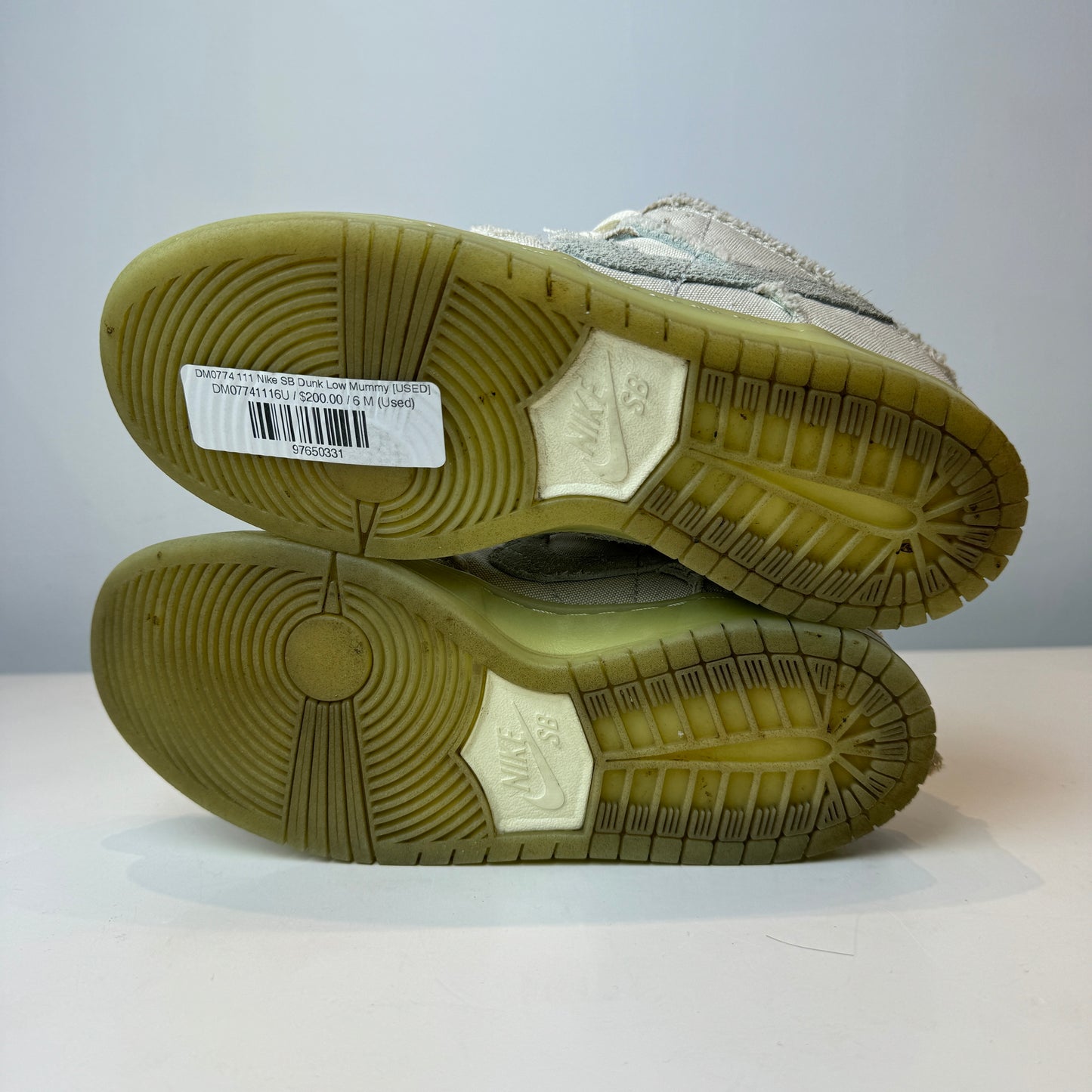 DM0774 111 Nike SB Dunk Low Mummy [USED] - 6 M (Used)