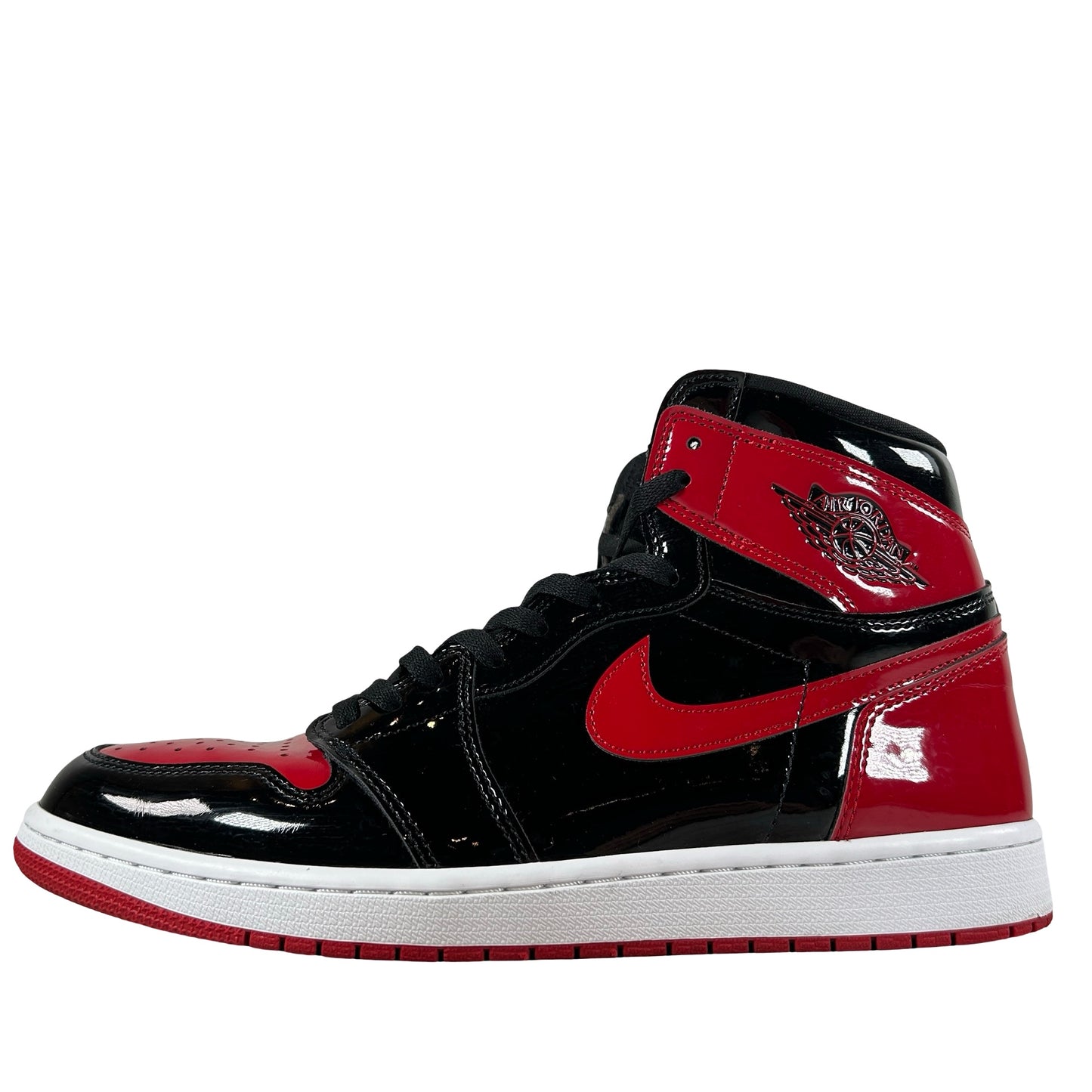 555088 063 Jordan 1 Retro High OG Patent Bred [USED] - 12 M (Used5)