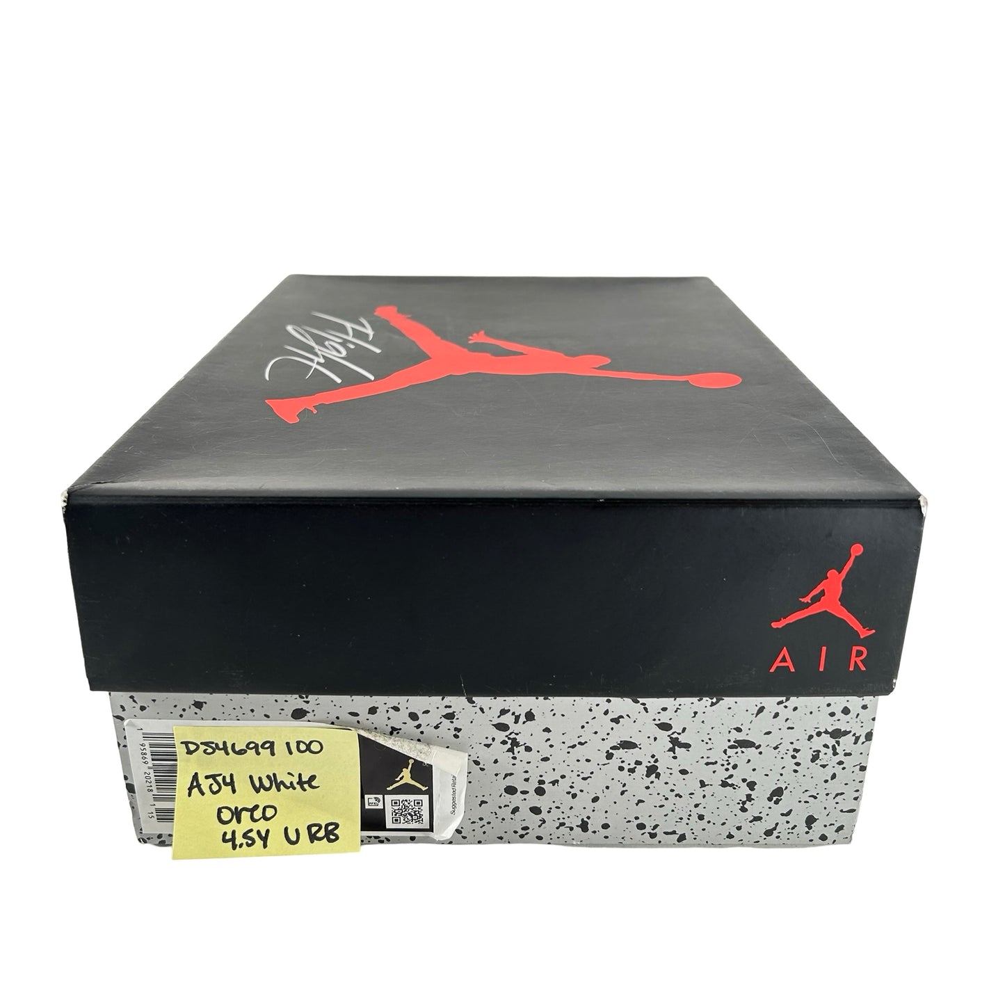 DJ4699 100 Jordan 4 Retro White Oreo (2021) (GS) [USED] - 4.5 Y (Used) (Replace Box)