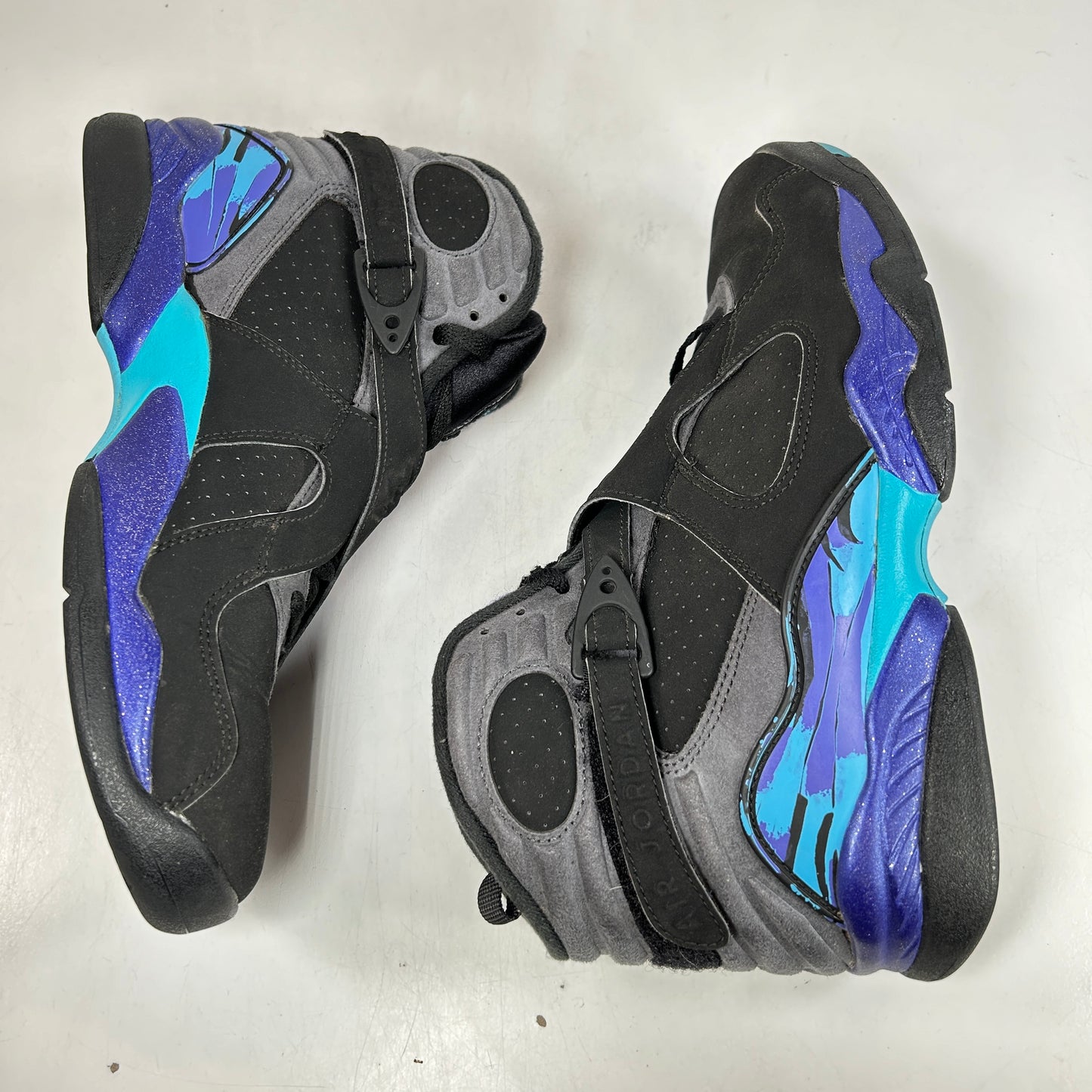 305381 025 Jordan 8 Retro Aqua (2015) [USED] 9 M (Used2) (Replace Box2)