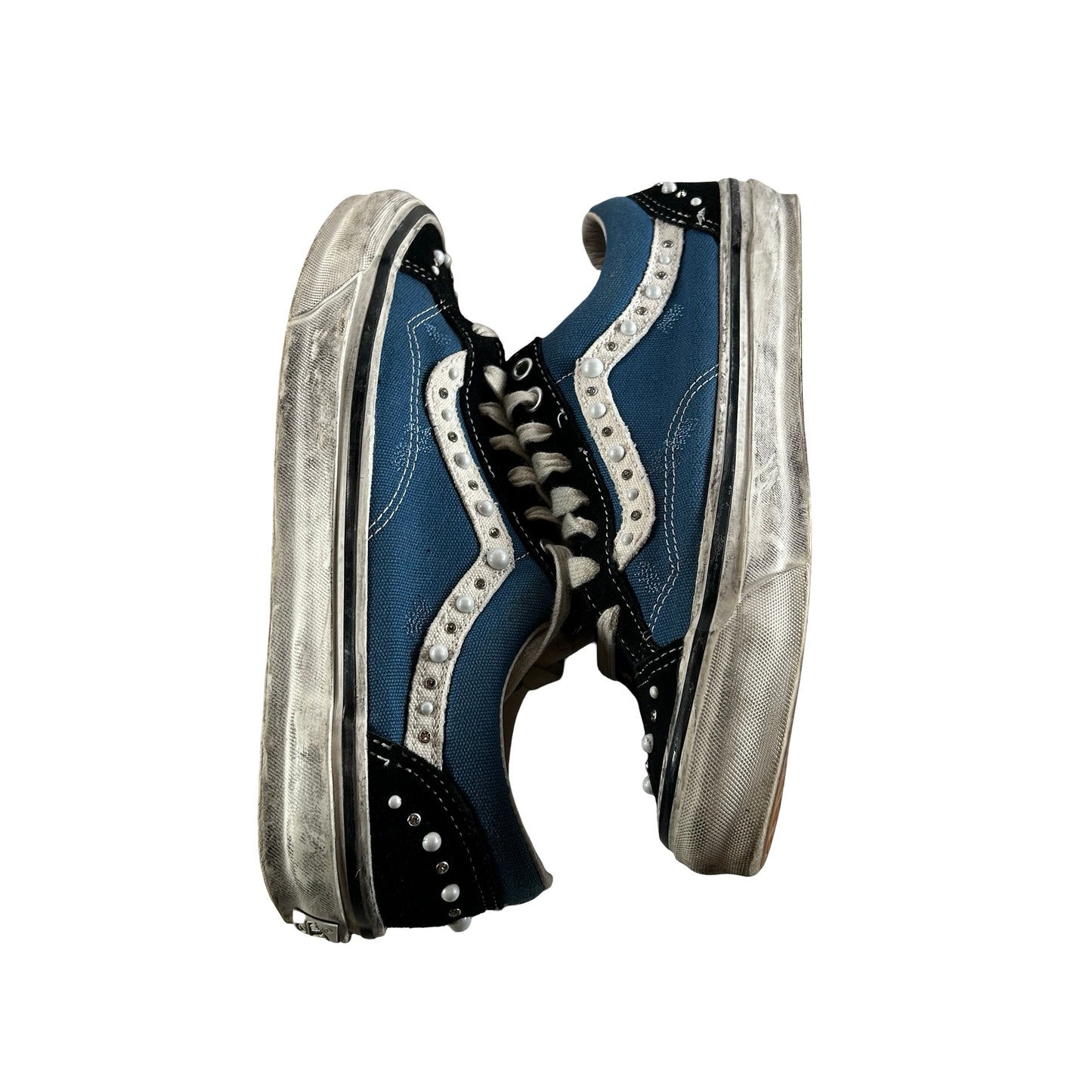 VN000E8VYA6 Vans LX Old Skool 36 Pearlized Pack Black Navy [USED] - 8.5 M (Used2)