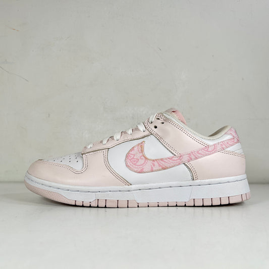 FD1449 100 Nike Dunk Low Essential Paisley Pack Pink (W) [USED] - 8.5 W (VNDS) (No Box)