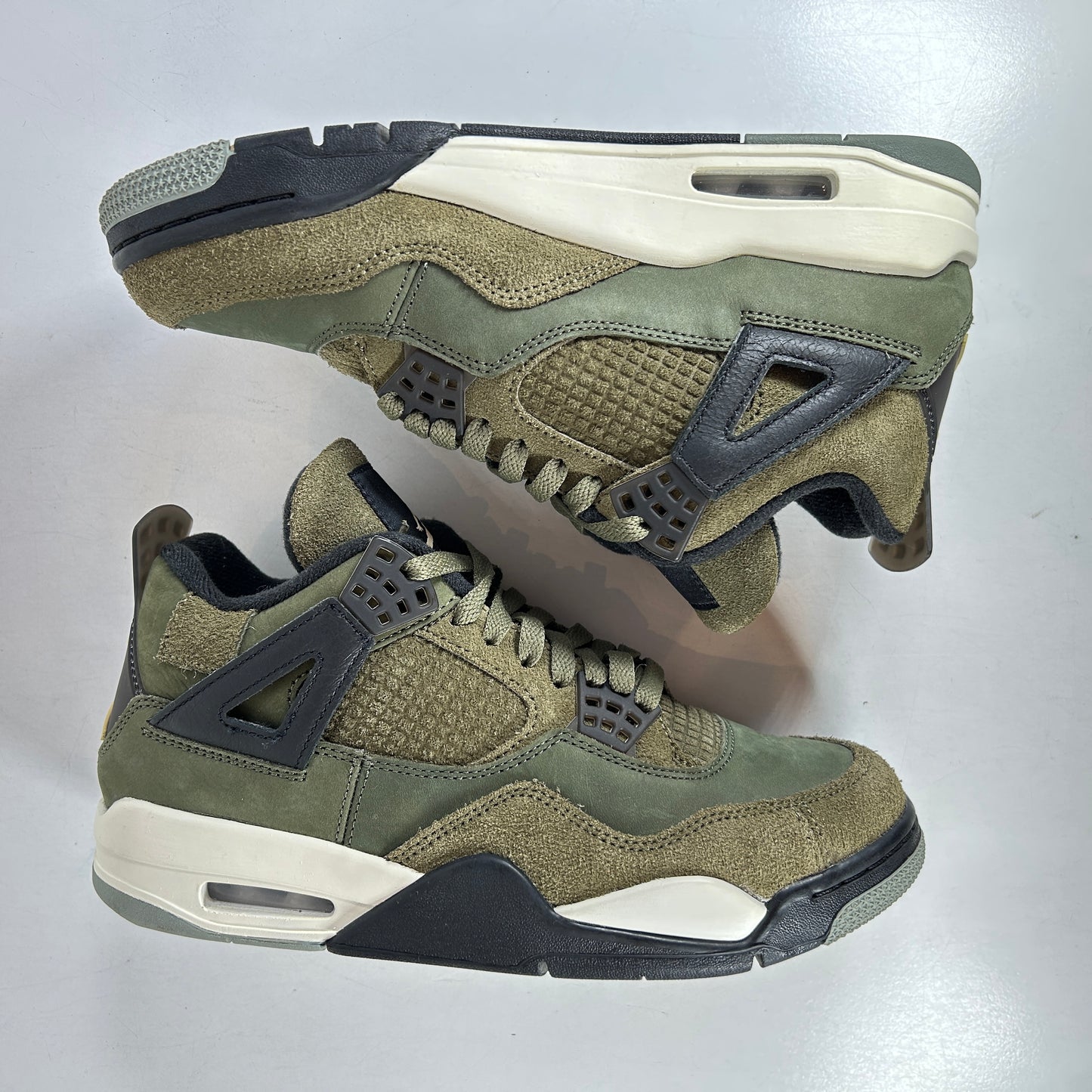 FB9927 200 Air Jordan 4 Craft Medio Oliva