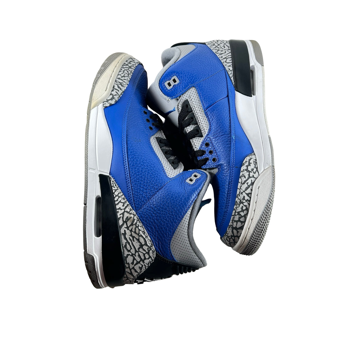 CT8532 400 Jordan 3 Retro Varsity Royal Cement [USED] - 11.5 M (Used) (No Box)