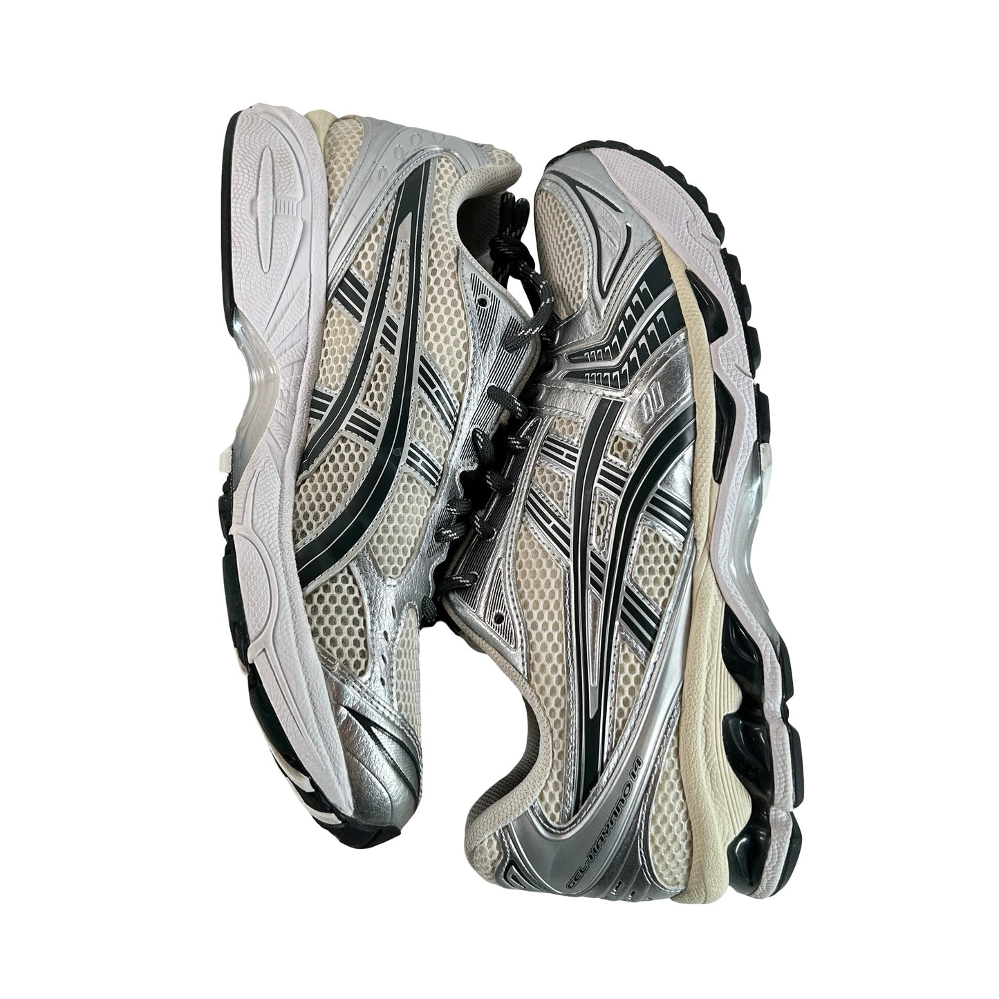 1203A566 100 ASICS Gel-Kayano 14 Kith Cream Scarab [USED] - 9.5 M (Used)