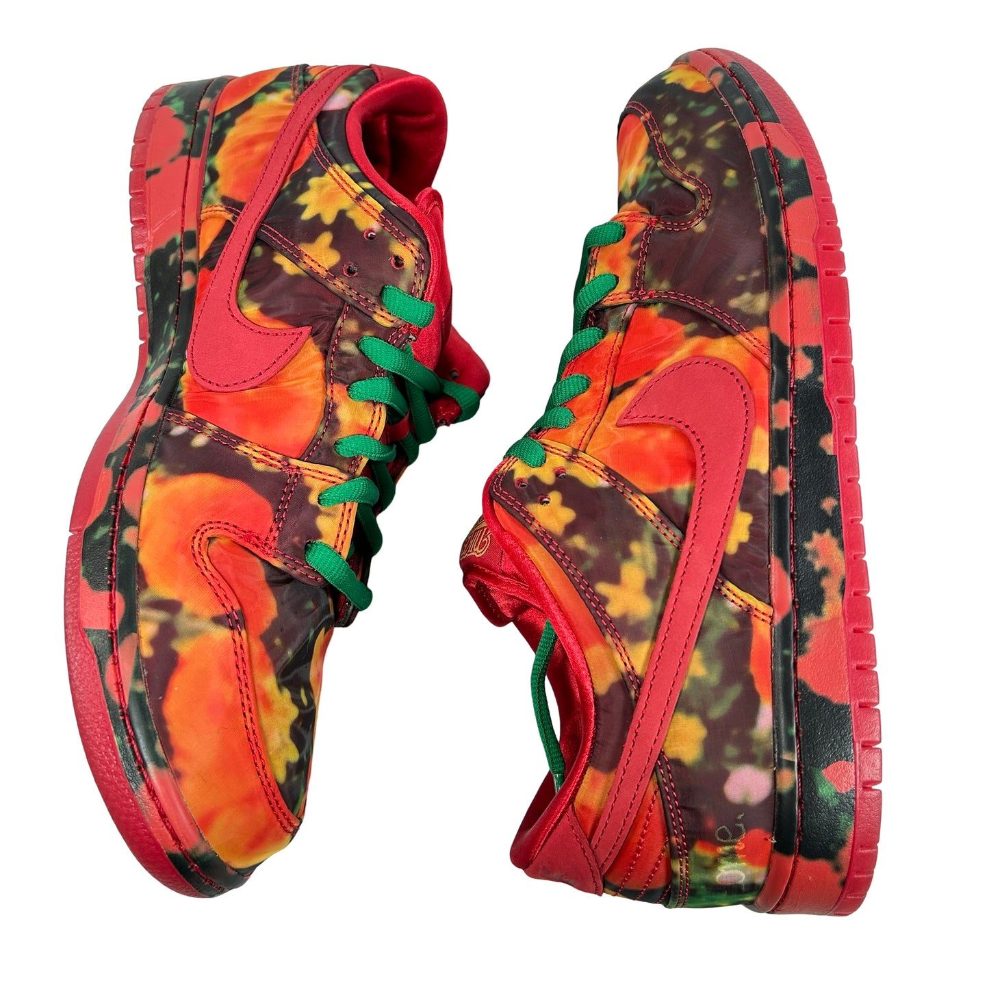 FZ1291 600 Nike SB Dunk Low The Wizard of Oz Poppy Field [USED] - 12 M (VNDS)