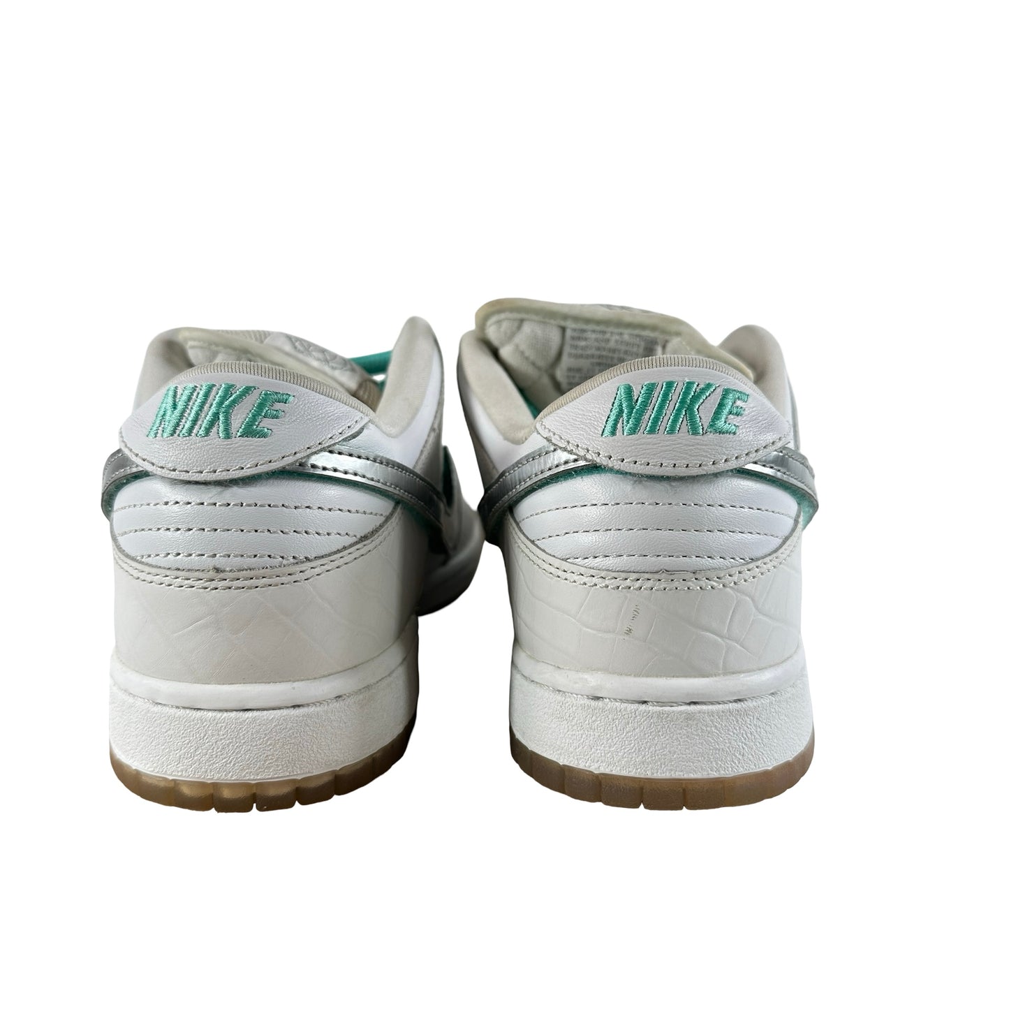BV1310 100 Nike SB Dunk Low Diamond Supply Co. White Diamond [USED] - 9.5 M (Used) (No Box)
