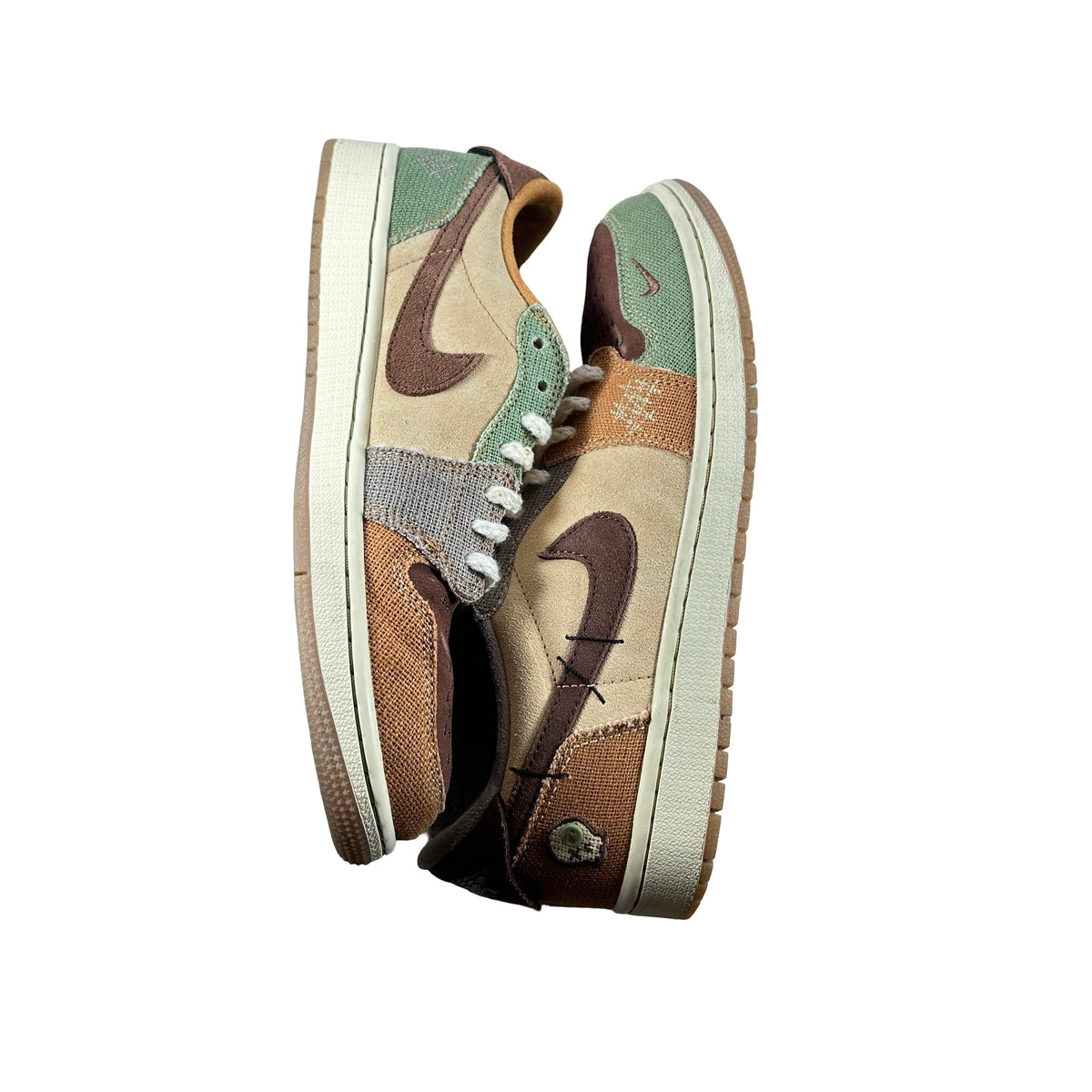 DZ7292 200 Jordan 1 Retro Low OG Zion Williamson Voodoo [USED] - 9.5 M (Used) (No Box)